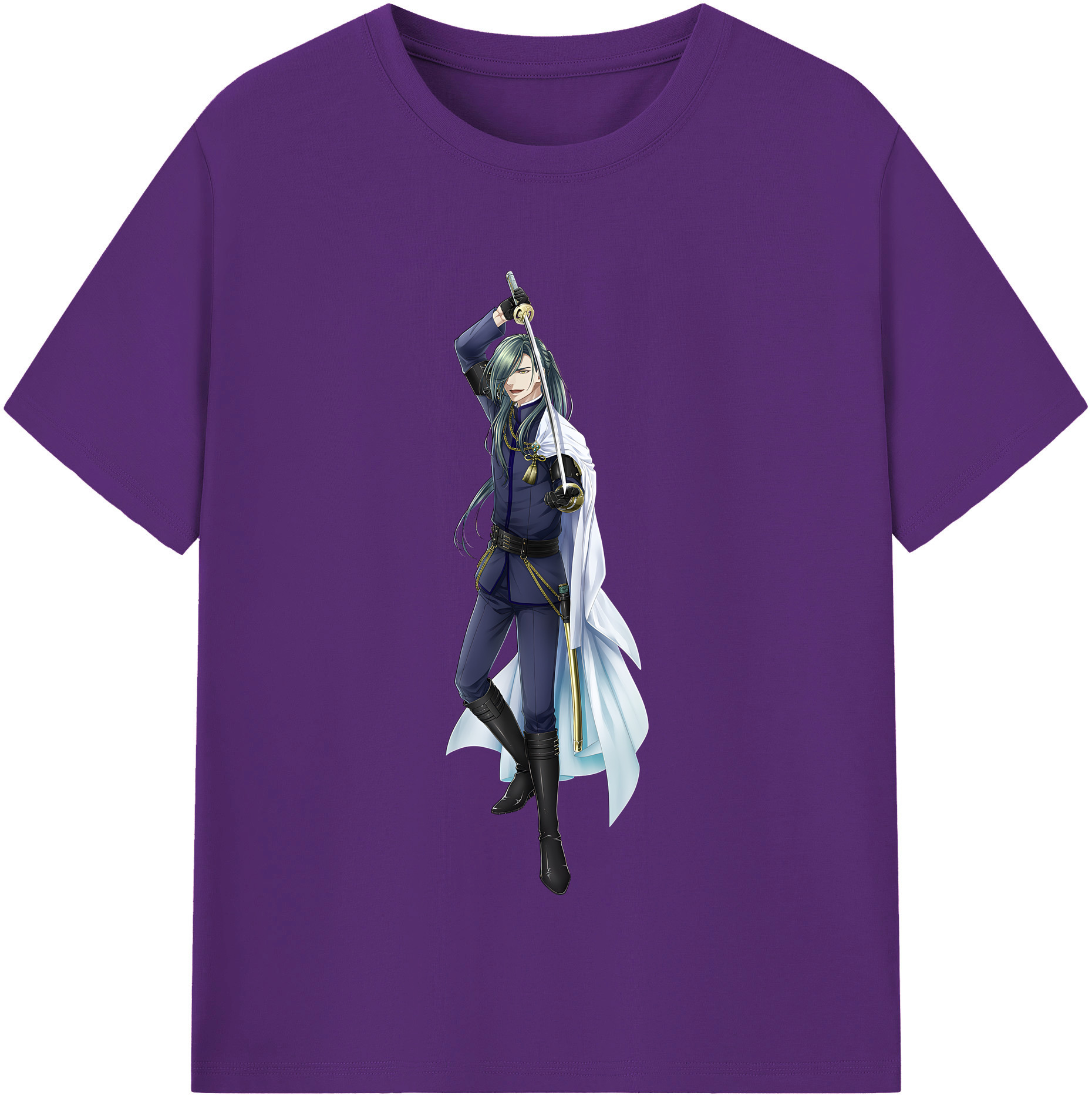 （画像用） 刀剣乱舞 Touken Ranbu 綿100％半袖Tシャツ（フロントプリント）