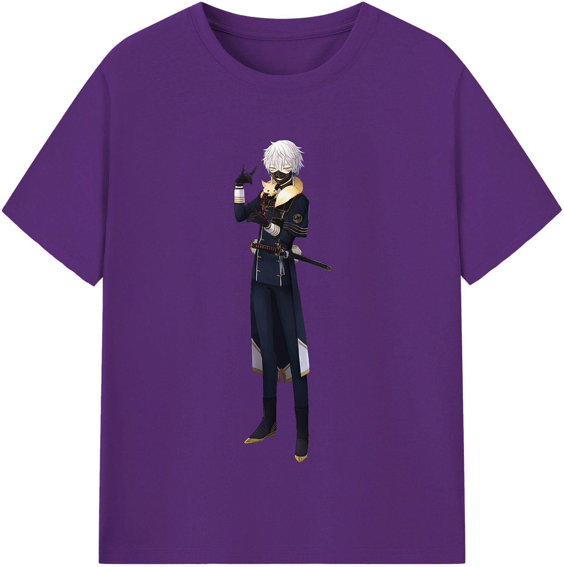 （画像用） 刀剣乱舞 Touken Ranbu 綿100％半袖Tシャツ（フロントプリント）