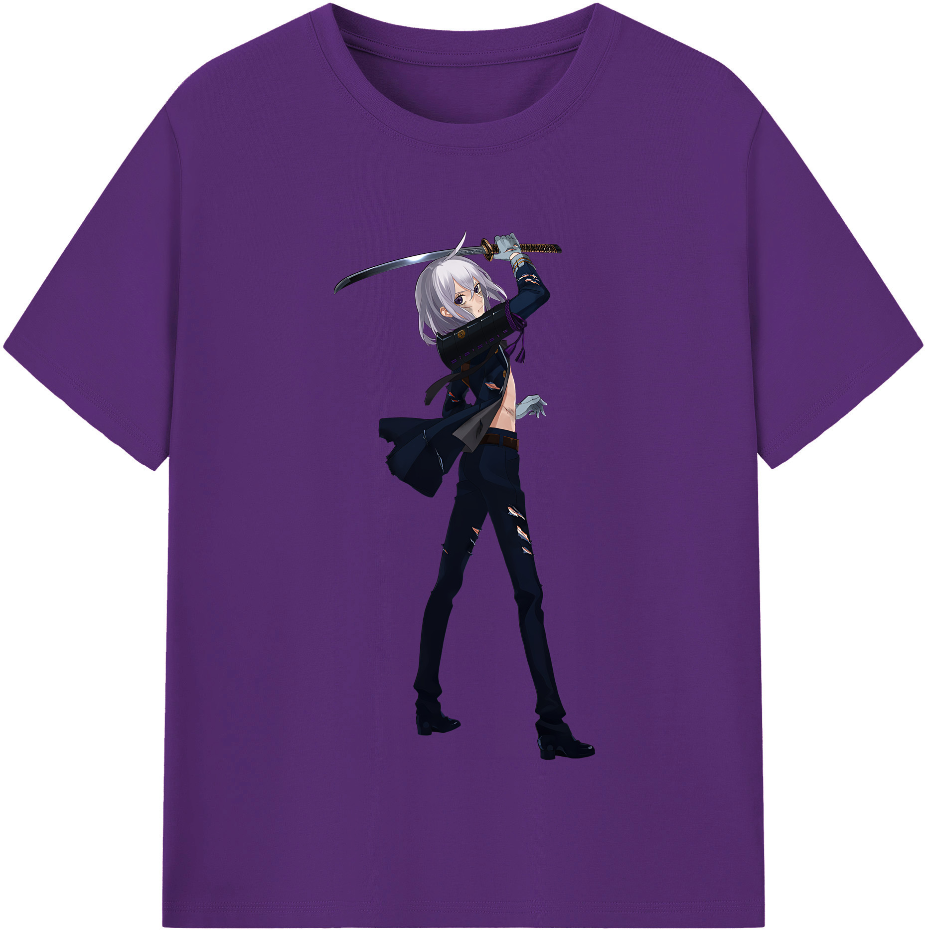 （画像用） 刀剣乱舞 Touken Ranbu 綿100％半袖Tシャツ（フロントプリント）