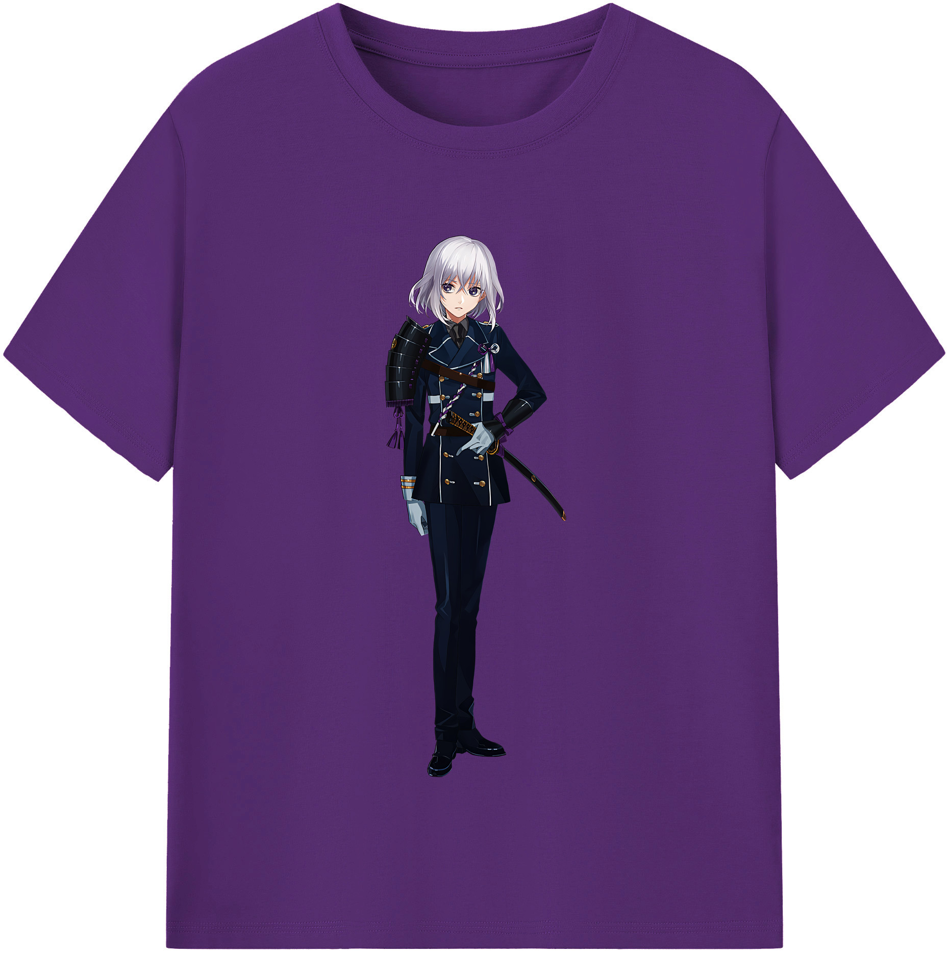 （画像用） 刀剣乱舞 Touken Ranbu 綿100％半袖Tシャツ（フロントプリント）