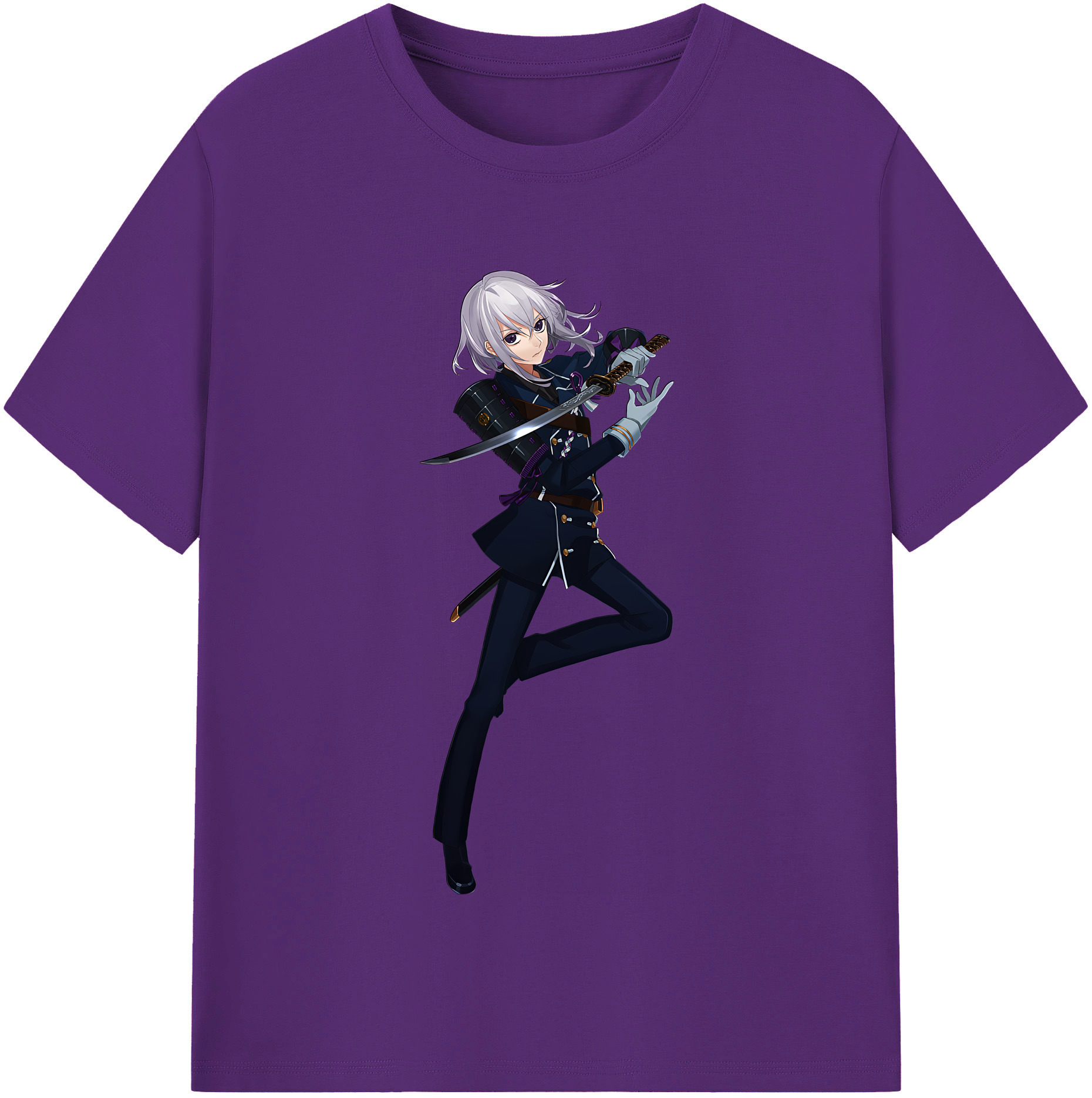 （画像用） 刀剣乱舞 Touken Ranbu 綿100％半袖Tシャツ（フロントプリント）