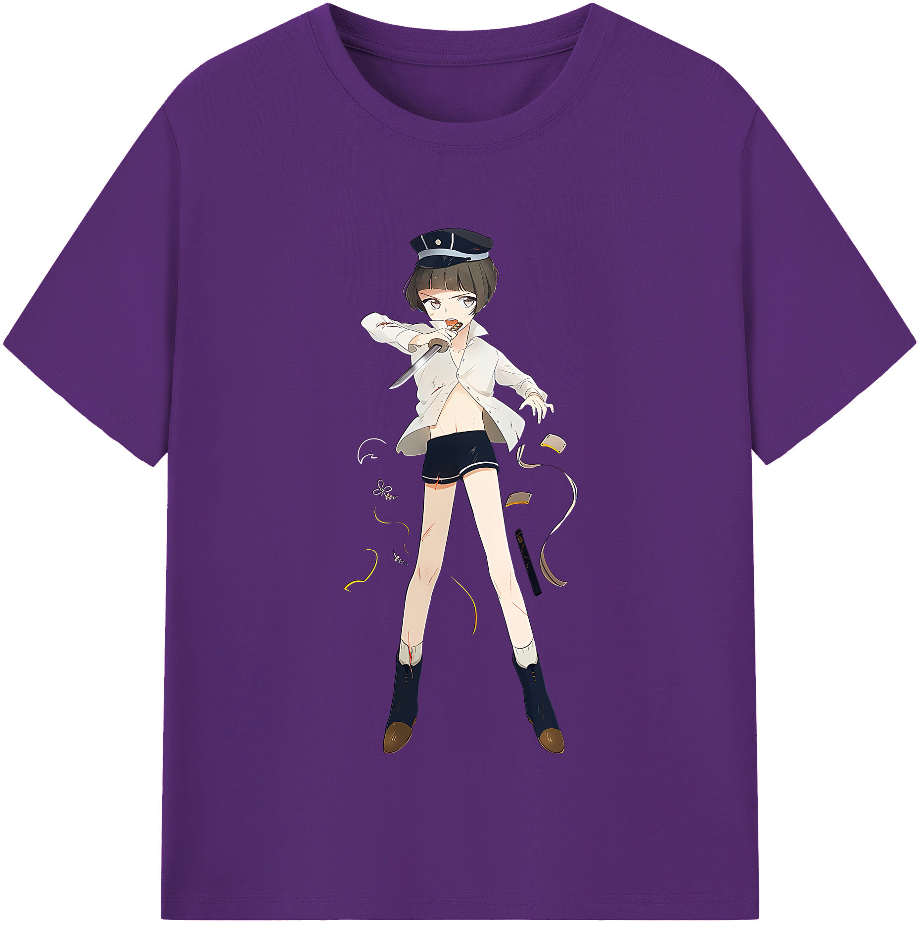 （画像用） 刀剣乱舞 Touken Ranbu 綿100％半袖Tシャツ（フロントプリント）