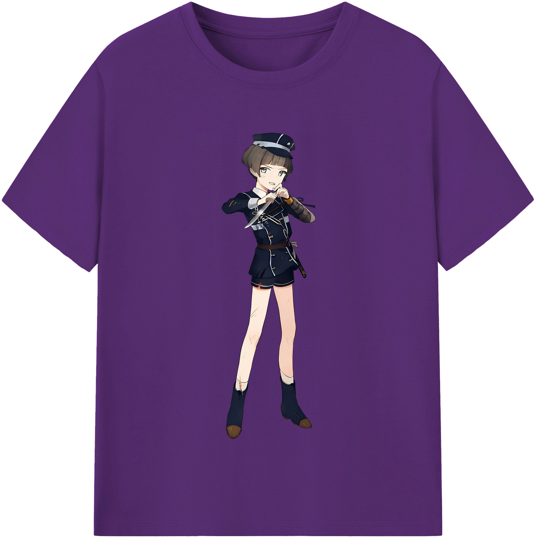 （画像用） 刀剣乱舞 Touken Ranbu 綿100％半袖Tシャツ（フロントプリント）