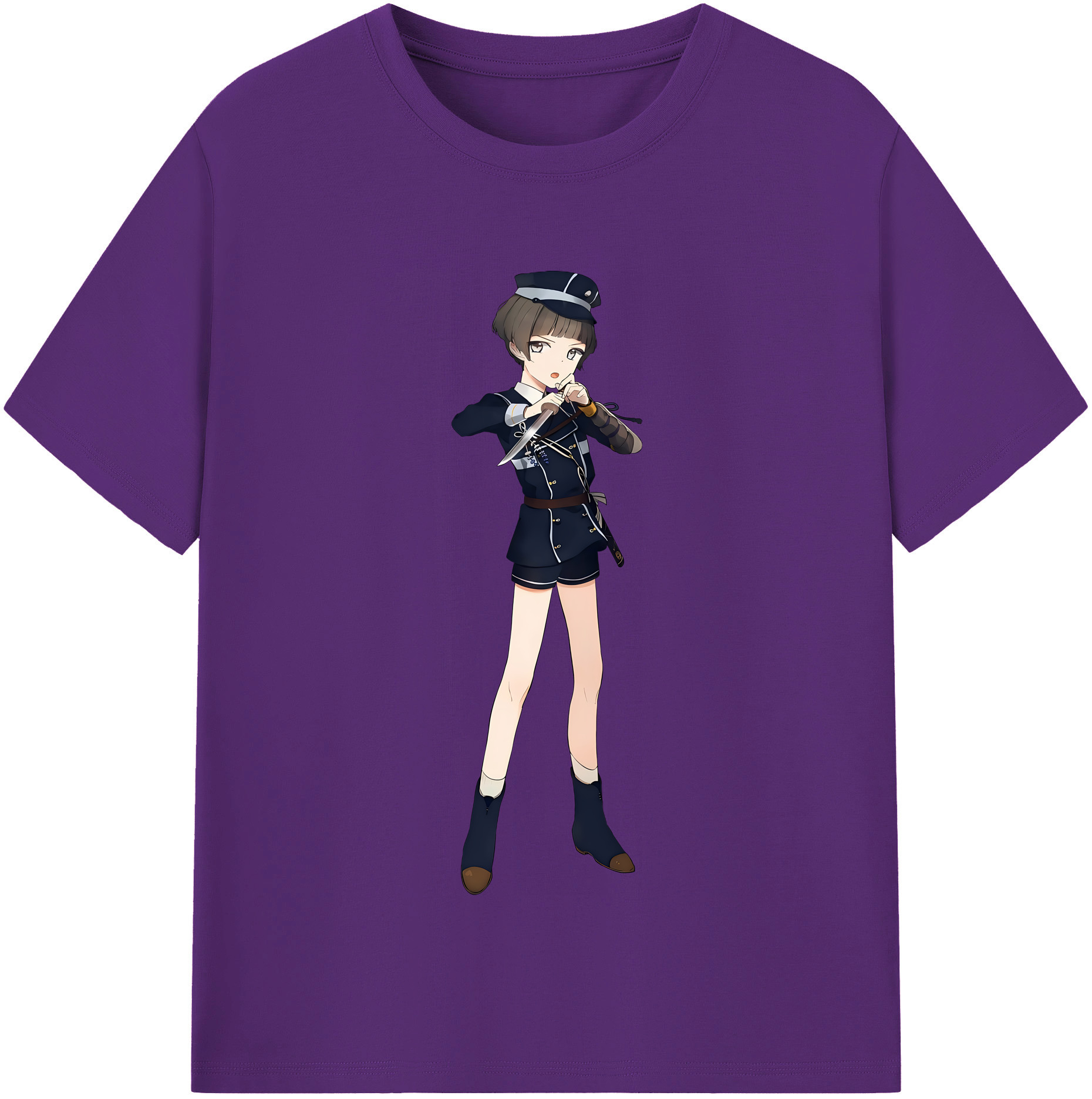 （画像用） 刀剣乱舞 Touken Ranbu 綿100％半袖Tシャツ（フロントプリント）