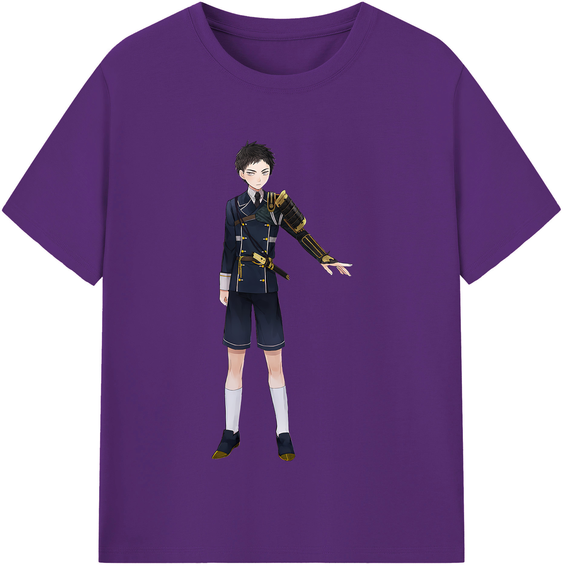 （画像用） 刀剣乱舞 Touken Ranbu 綿100％半袖Tシャツ（フロントプリント）