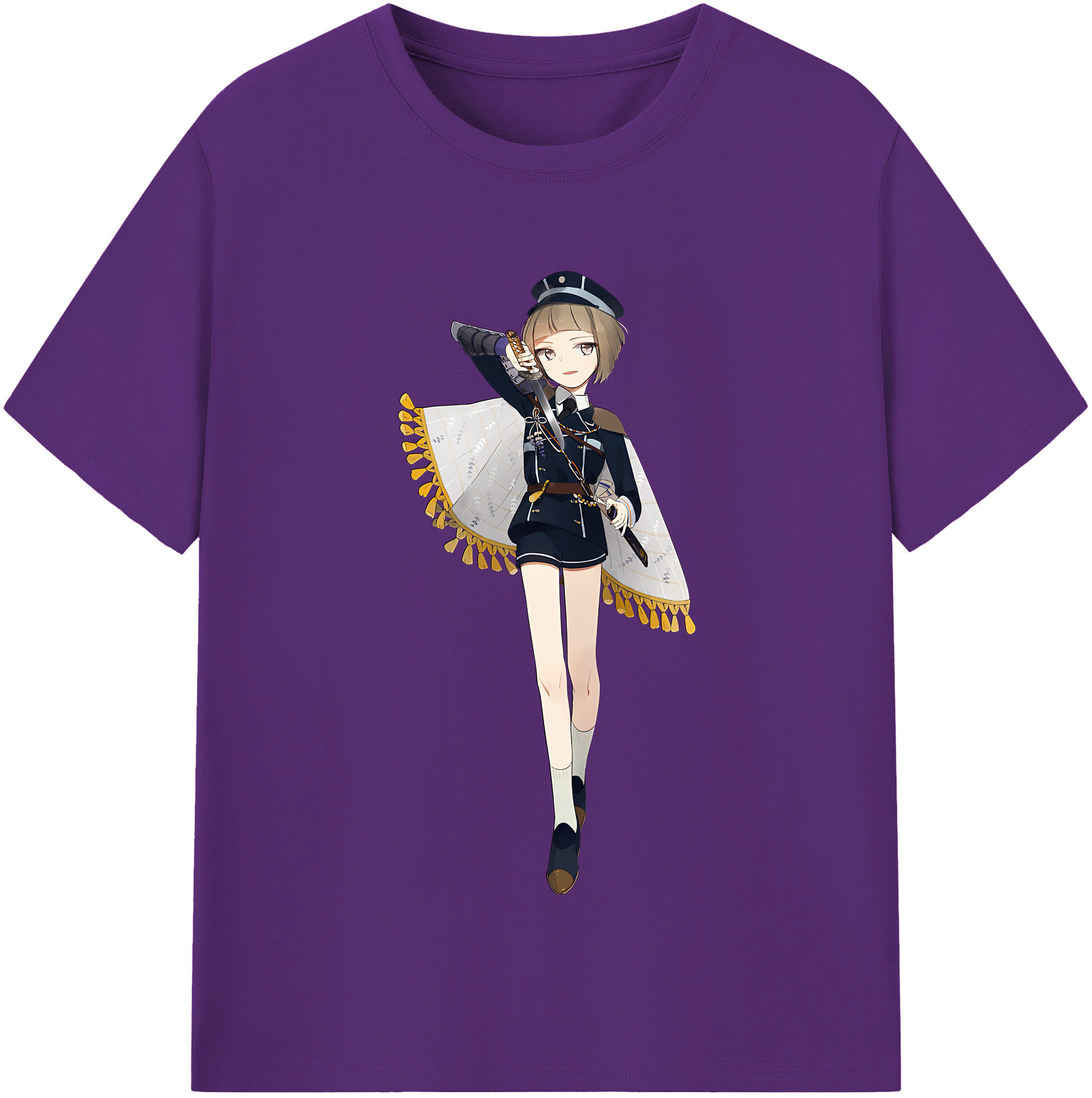 （画像用） 刀剣乱舞 Touken Ranbu 綿100％半袖Tシャツ（フロントプリント）