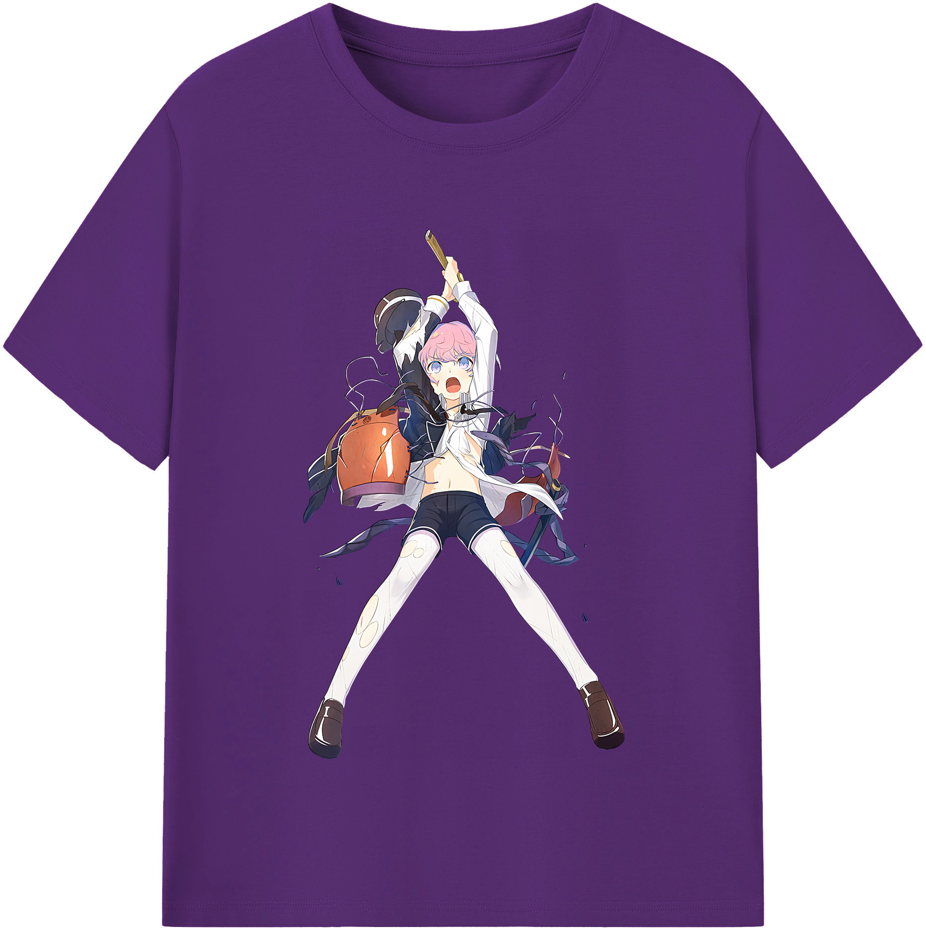（画像用） 刀剣乱舞 Touken Ranbu 綿100％半袖Tシャツ（フロントプリント）