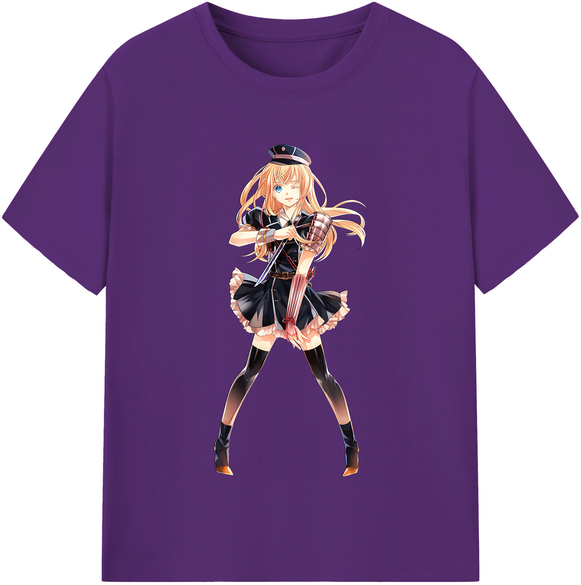 （画像用） 刀剣乱舞 Touken Ranbu 綿100％半袖Tシャツ（フロントプリント）