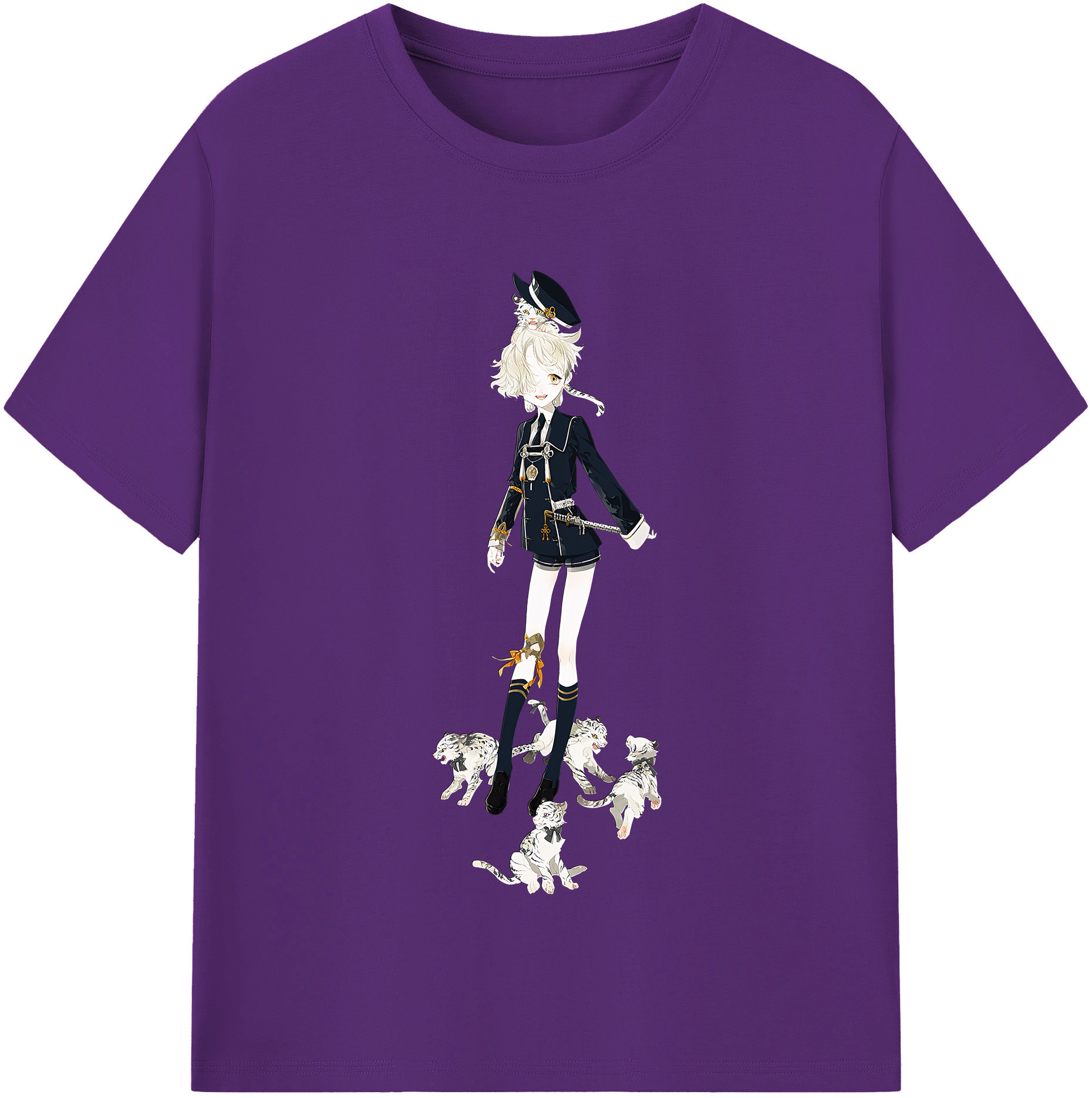（画像用） 刀剣乱舞 Touken Ranbu 綿100％半袖Tシャツ（フロントプリント）
