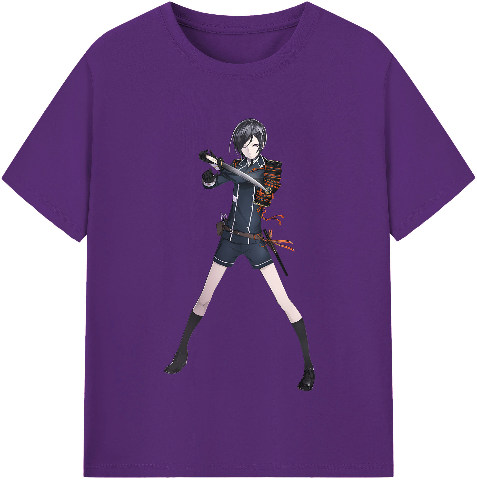 （画像用） 刀剣乱舞 Touken Ranbu 綿100％半袖Tシャツ（フロントプリント）