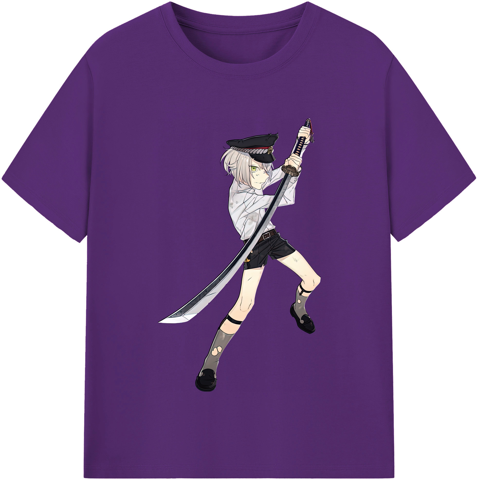（画像用） 刀剣乱舞 Touken Ranbu 綿100％半袖Tシャツ（フロントプリント）