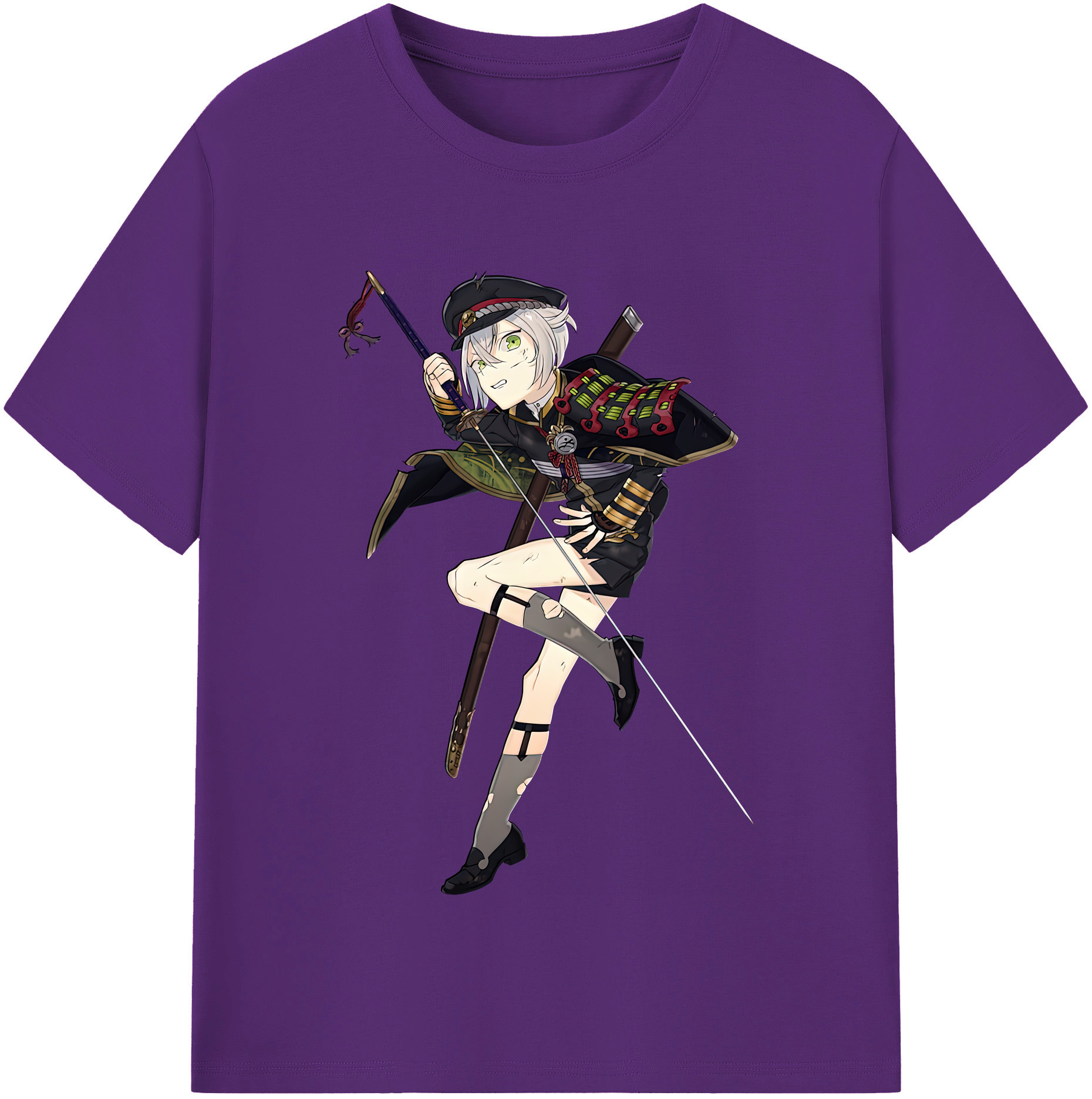 （画像用） 刀剣乱舞 Touken Ranbu 綿100％半袖Tシャツ（フロントプリント）