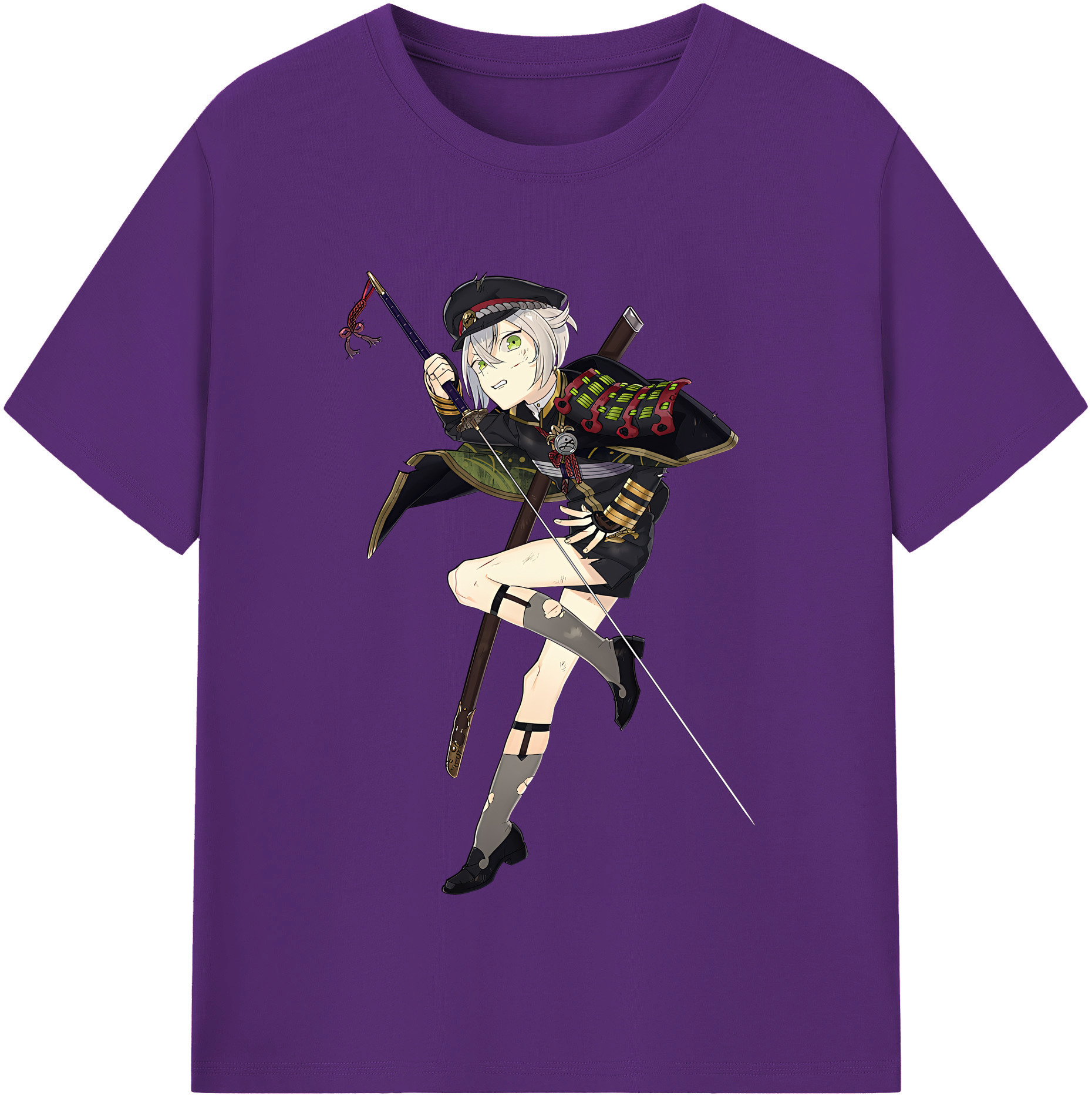（画像用） 刀剣乱舞 Touken Ranbu 綿100％半袖Tシャツ（フロントプリント）