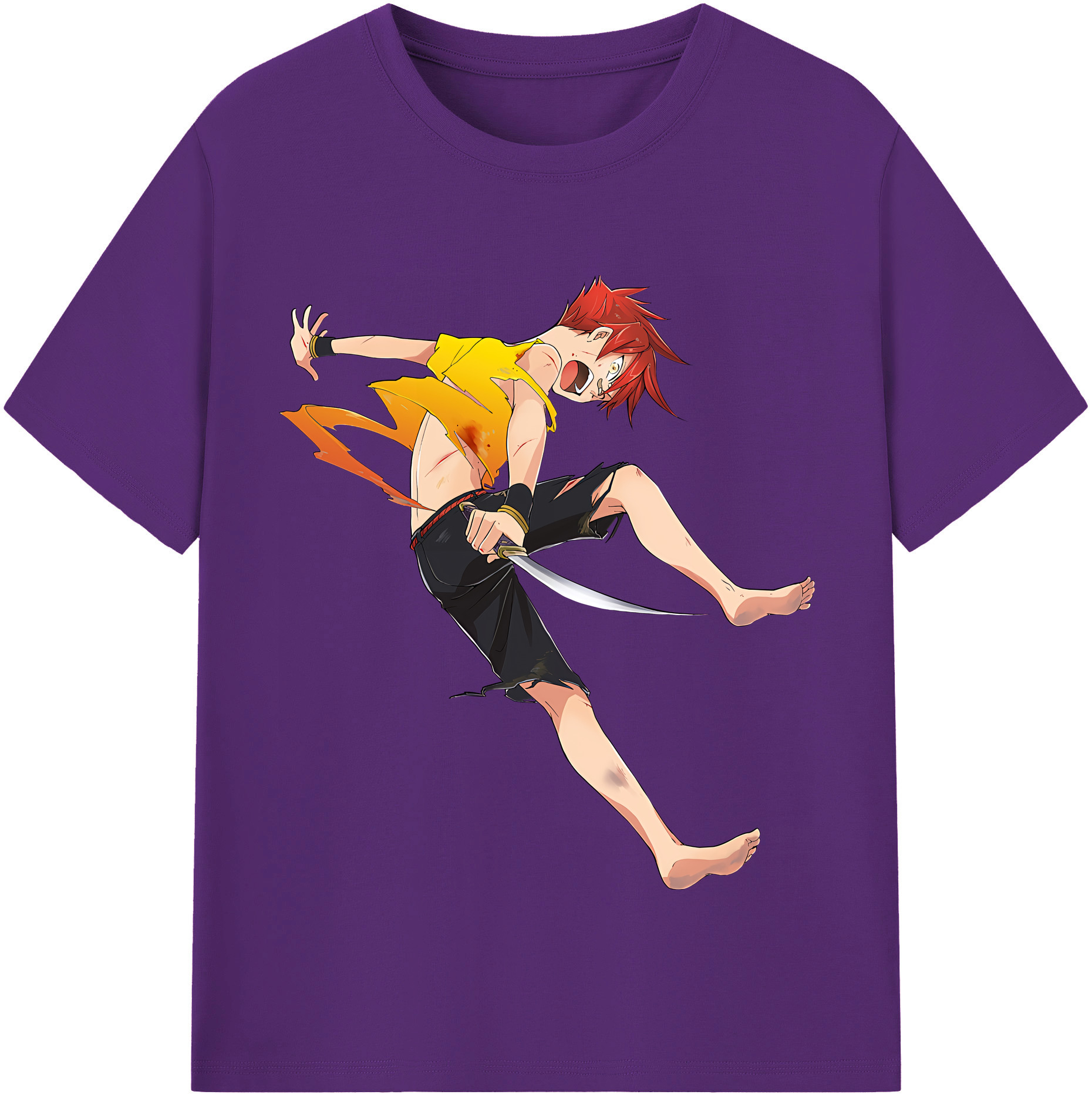 （画像用） 刀剣乱舞 Touken Ranbu 綿100％半袖Tシャツ（フロントプリント）