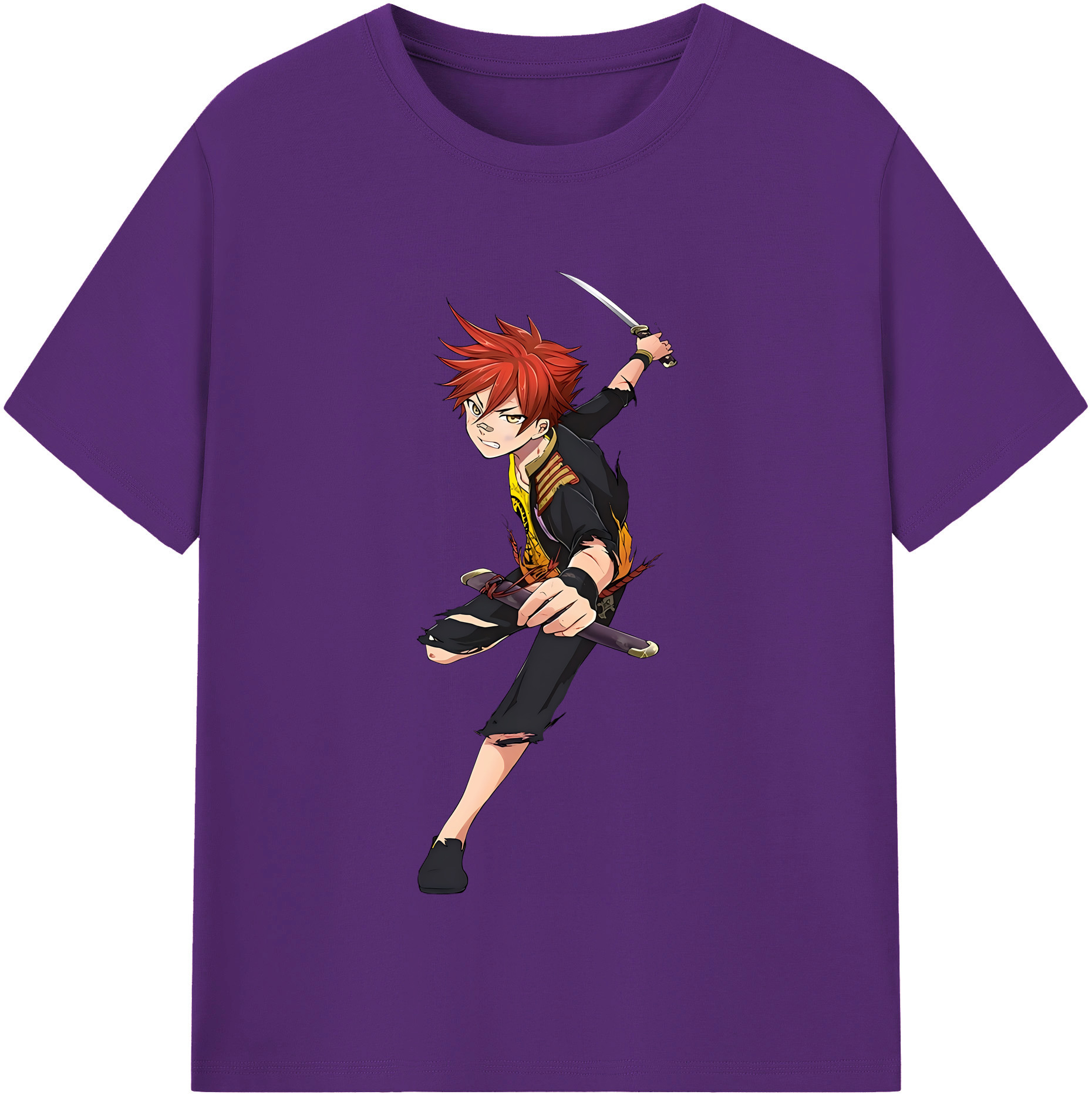 （画像用） 刀剣乱舞 Touken Ranbu 綿100％半袖Tシャツ（フロントプリント）