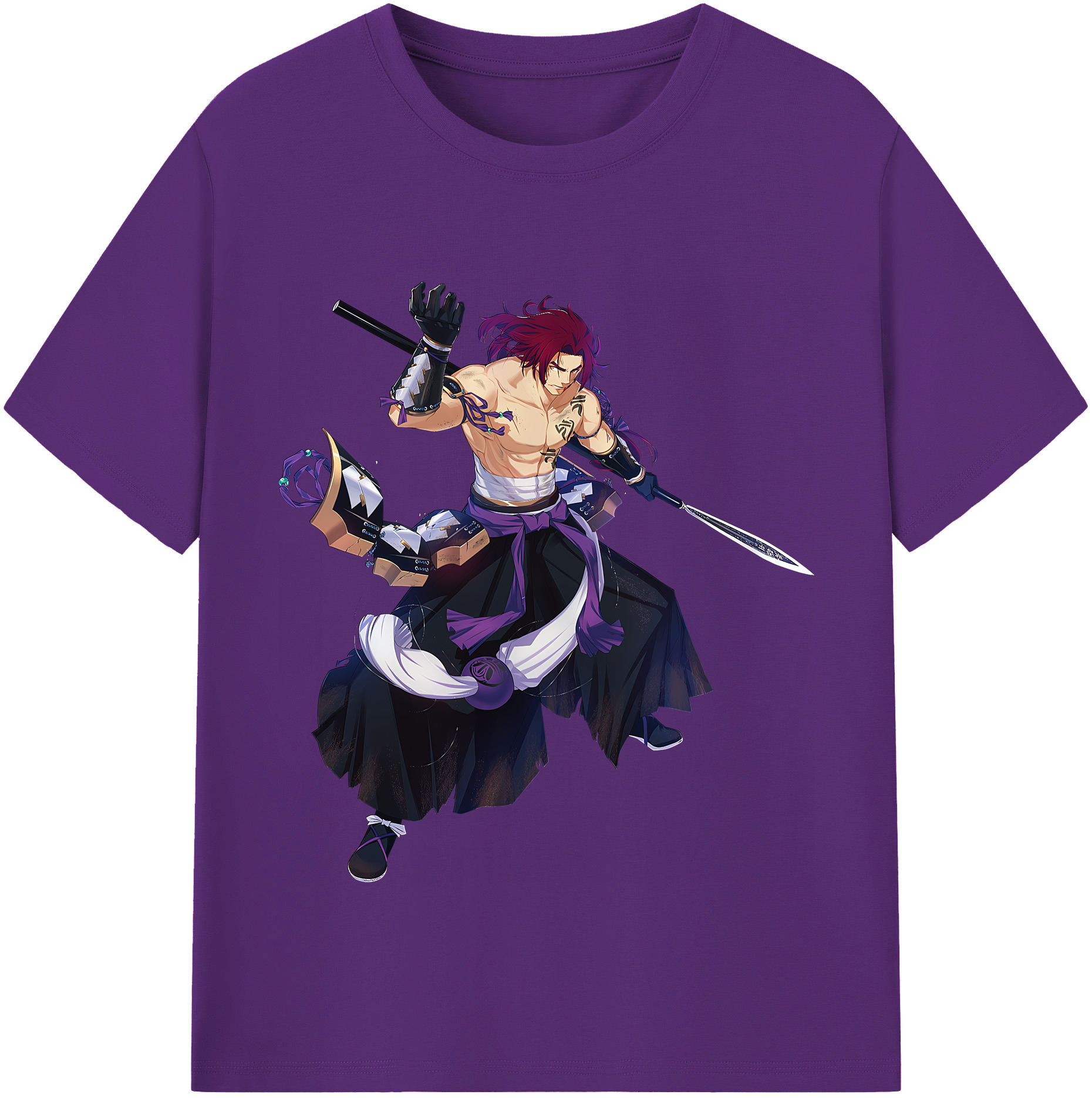 （画像用） 刀剣乱舞 Touken Ranbu 綿100％半袖Tシャツ（フロントプリント）