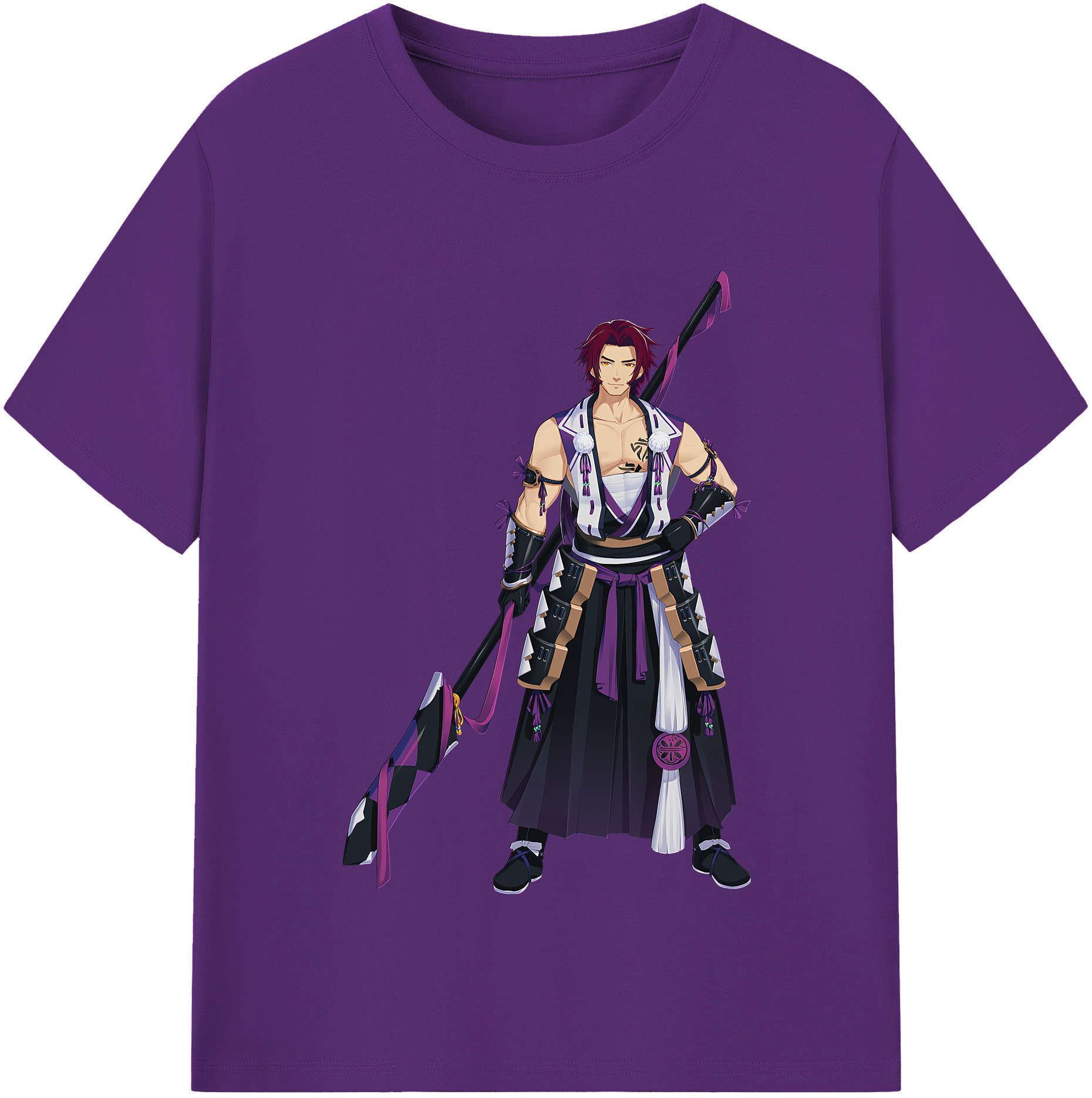 （画像用） 刀剣乱舞 Touken Ranbu 綿100％半袖Tシャツ（フロントプリント）