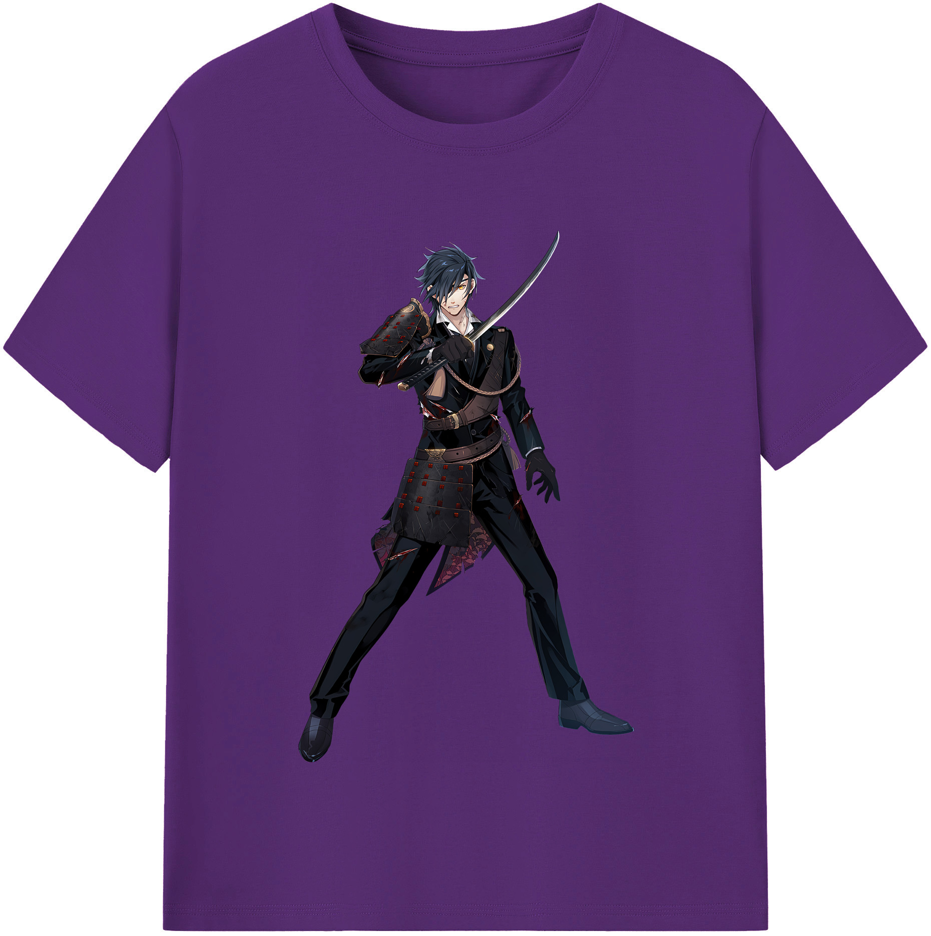 （画像用） 刀剣乱舞 Touken Ranbu 綿100％半袖Tシャツ（フロントプリント）