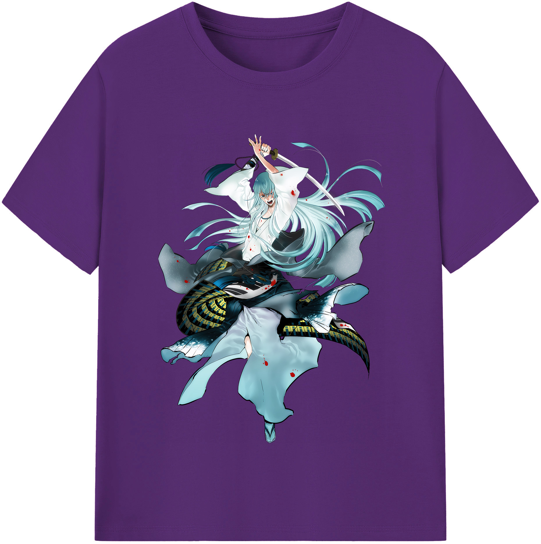 （画像用） 刀剣乱舞 Touken Ranbu 綿100％半袖Tシャツ（フロントプリント）
