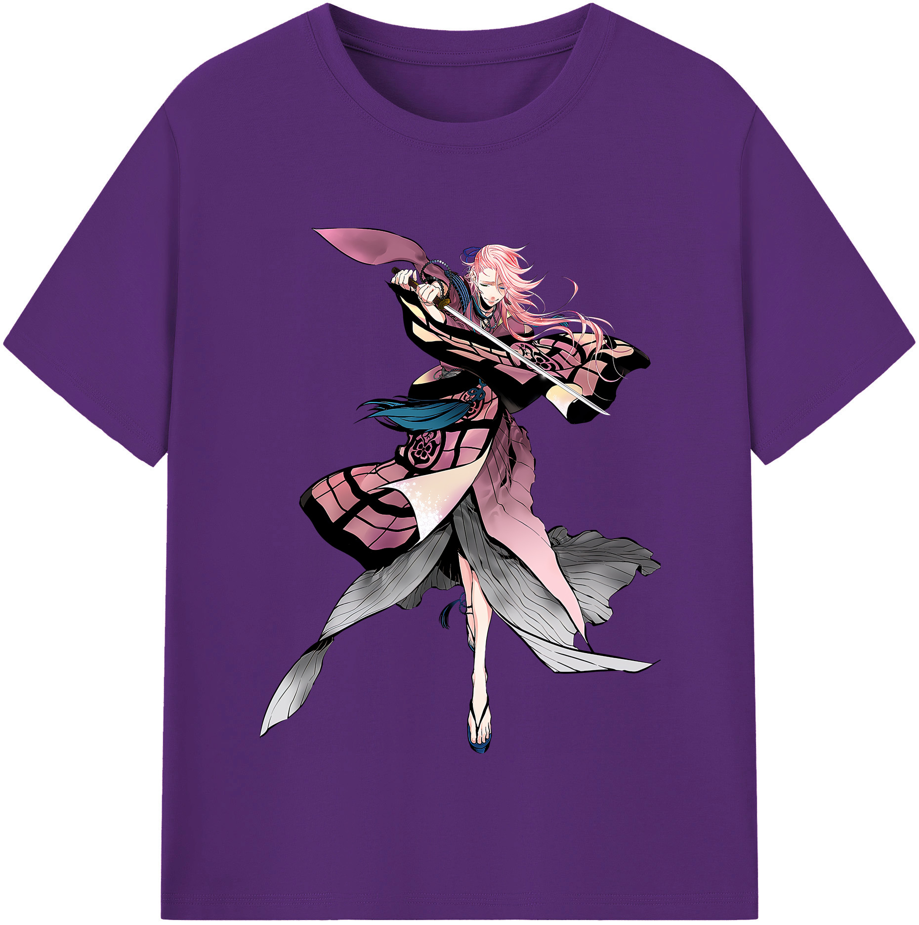 （画像用） 刀剣乱舞 Touken Ranbu 綿100％半袖Tシャツ（フロントプリント）