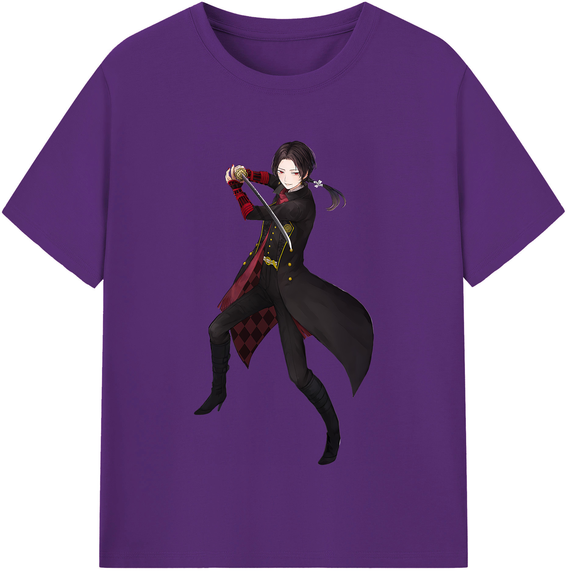 （画像用） 刀剣乱舞 Touken Ranbu 綿100％半袖Tシャツ（フロントプリント）