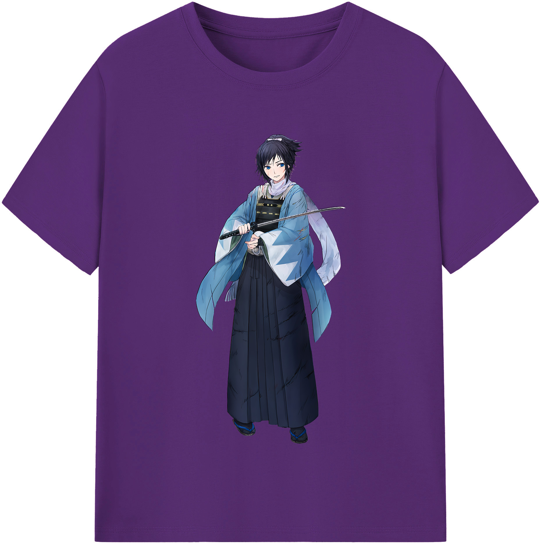 （画像用） 刀剣乱舞 Touken Ranbu 綿100％半袖Tシャツ（フロントプリント）