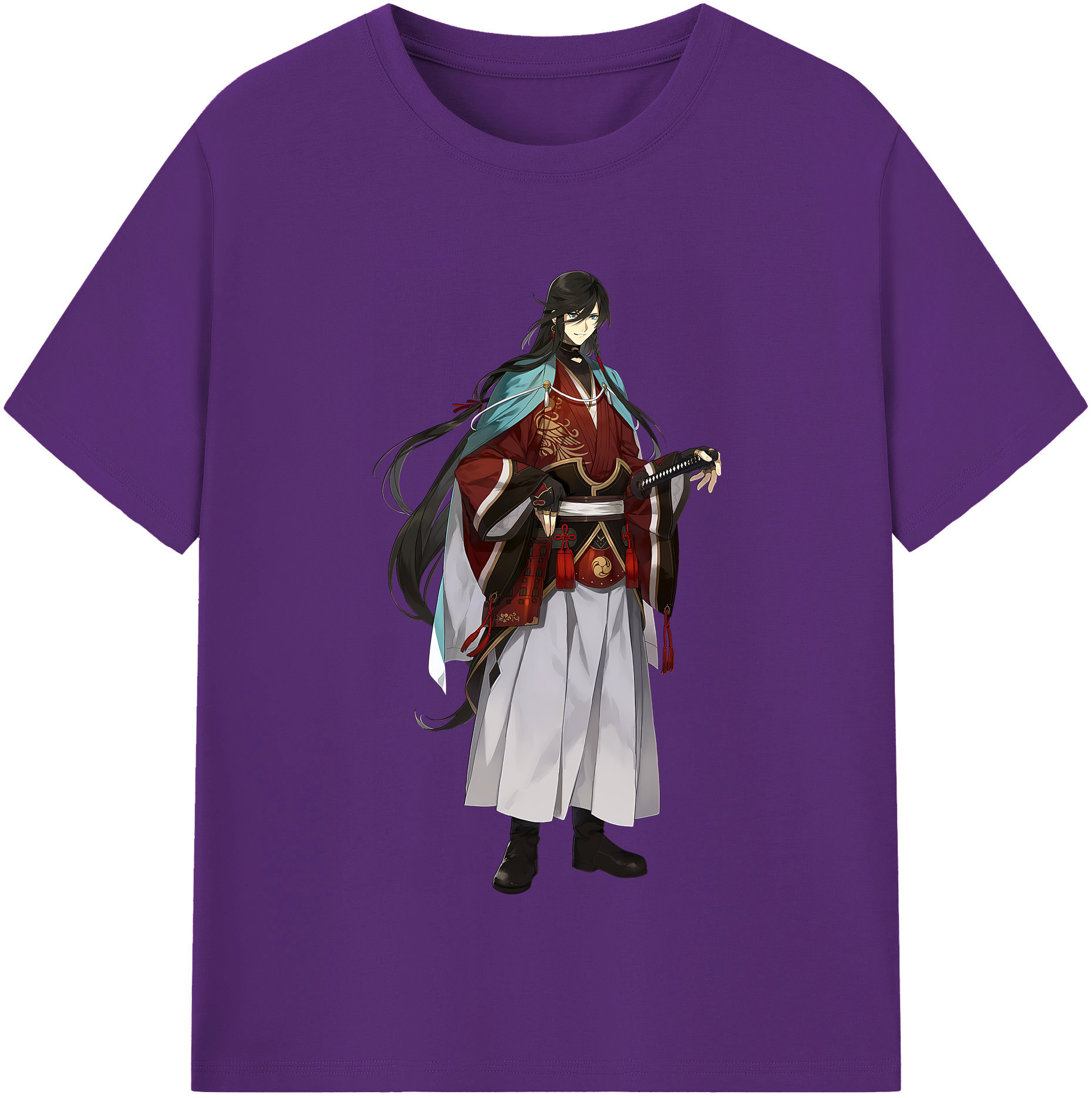 （画像用） 刀剣乱舞 Touken Ranbu 綿100％半袖Tシャツ（フロントプリント）