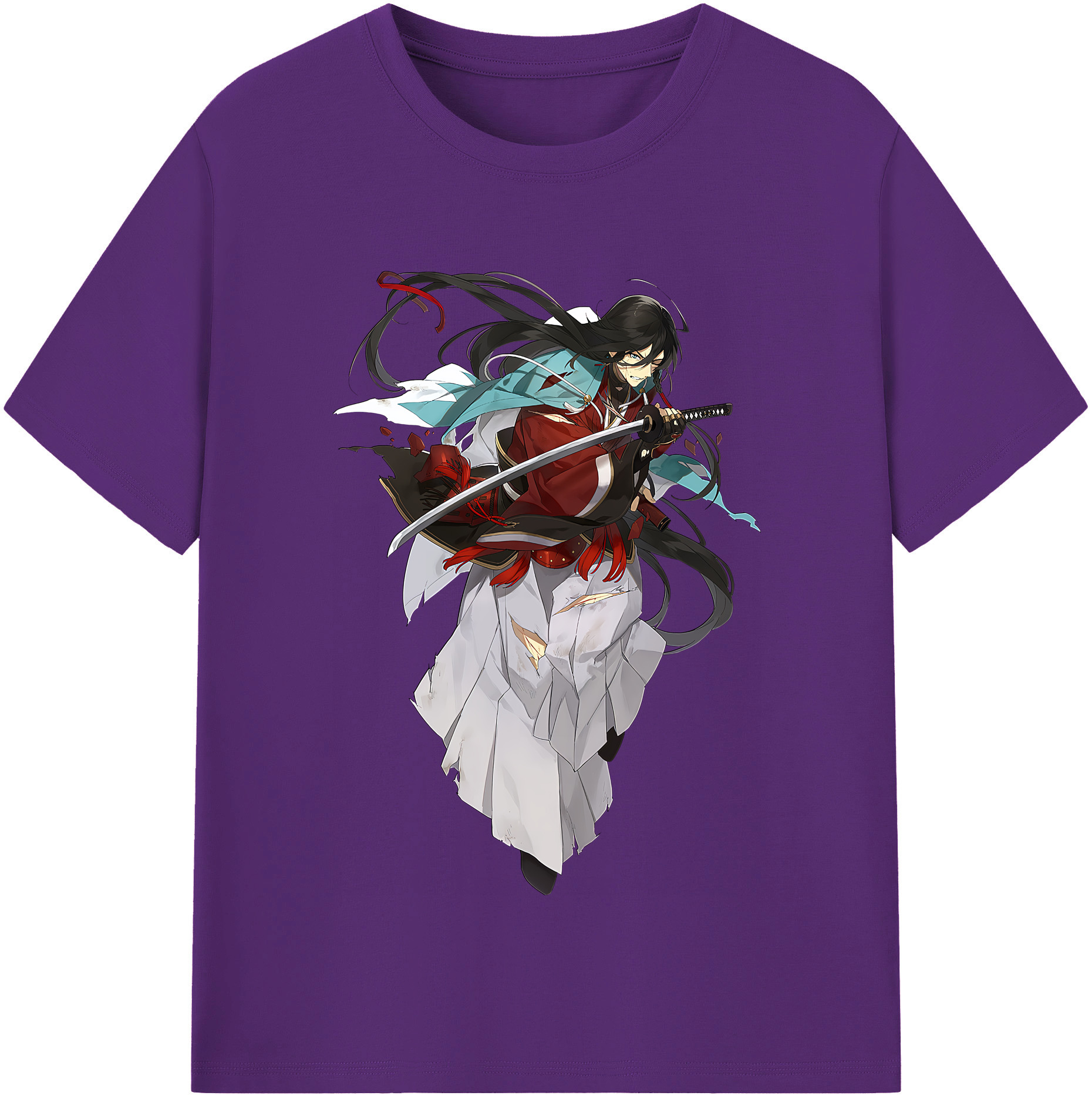 （画像用） 刀剣乱舞 Touken Ranbu 綿100％半袖Tシャツ（フロントプリント）