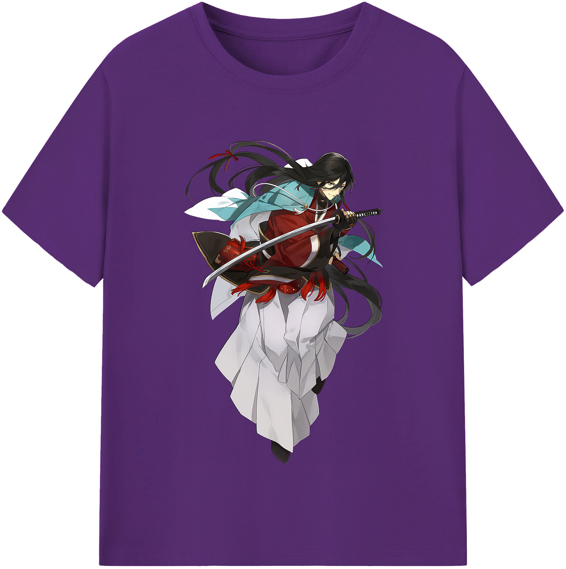 （画像用） 刀剣乱舞 Touken Ranbu 綿100％半袖Tシャツ（フロントプリント）