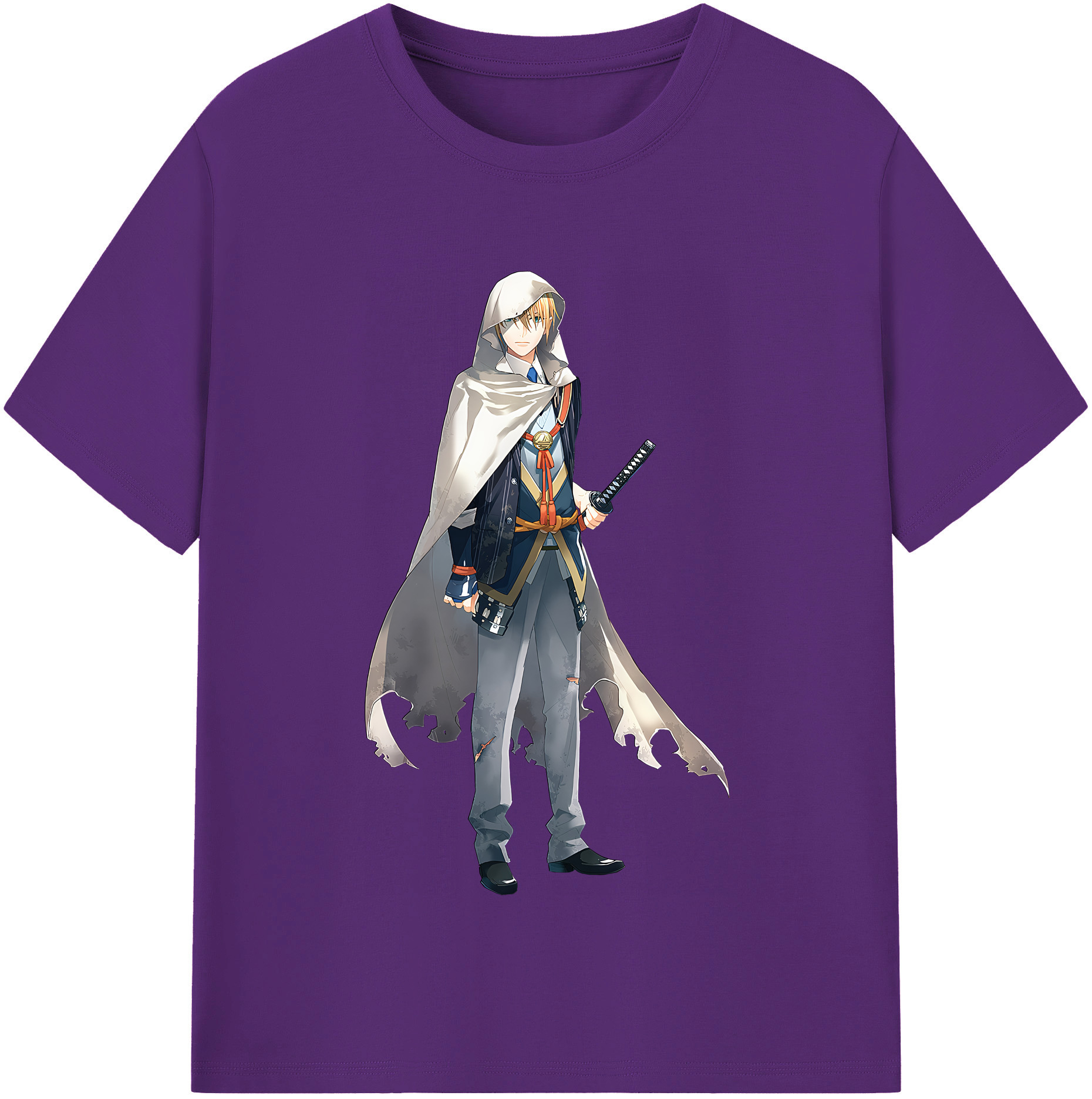 （画像用） 刀剣乱舞 Touken Ranbu 綿100％半袖Tシャツ（フロントプリント）