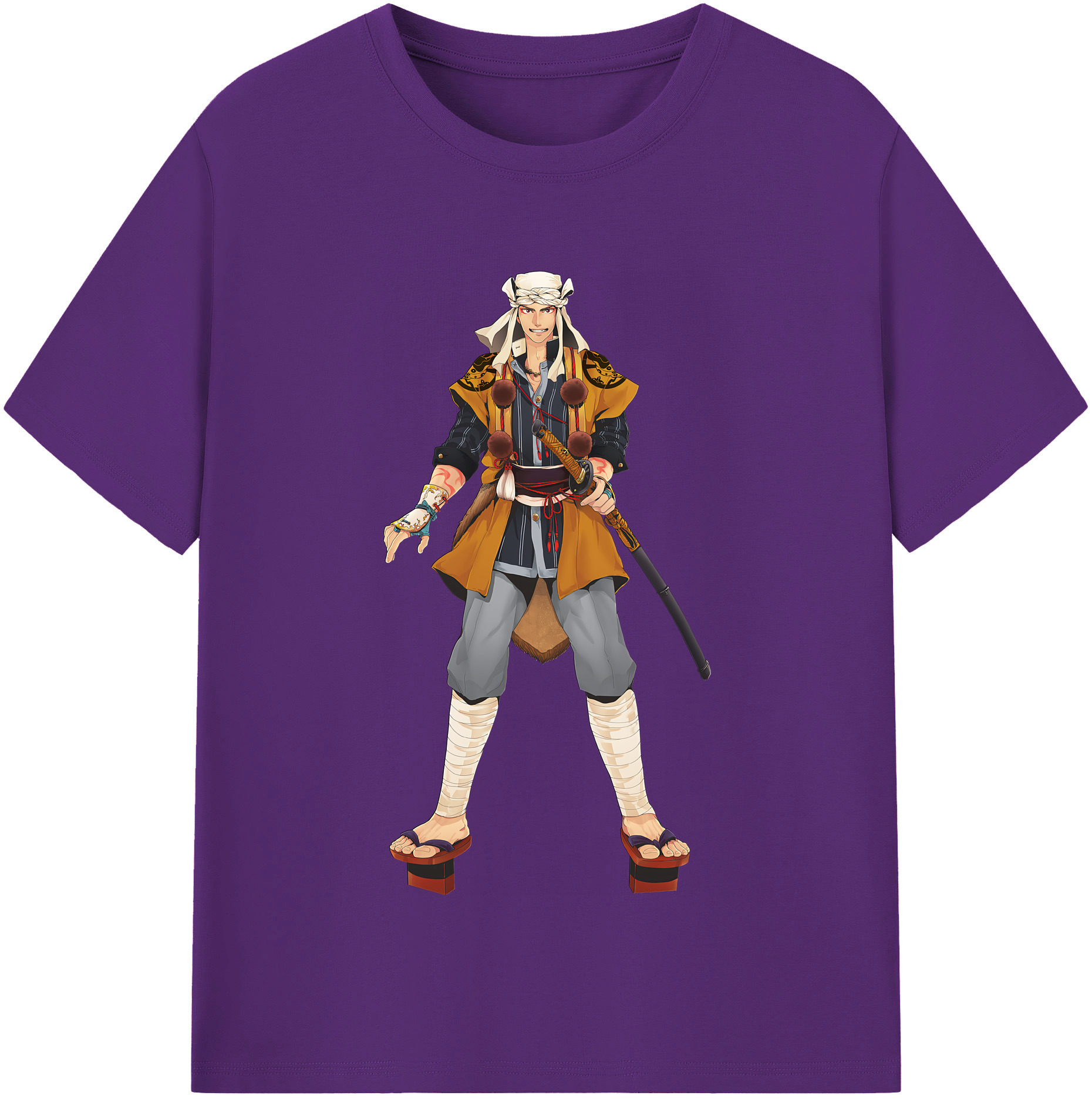 （画像用） 刀剣乱舞 Touken Ranbu 綿100％半袖Tシャツ（フロントプリント）