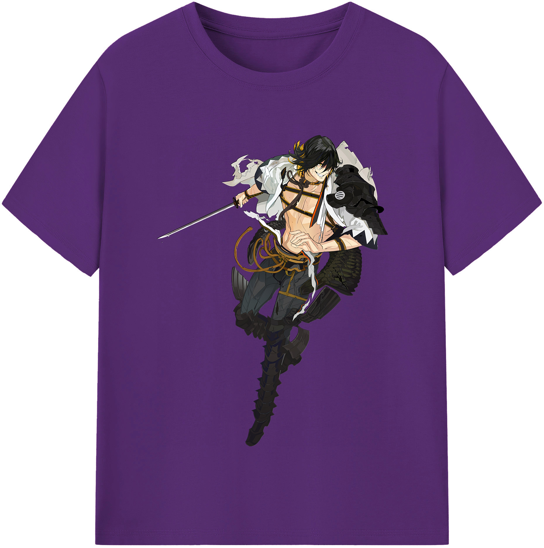 （画像用） 刀剣乱舞 Touken Ranbu 綿100％半袖Tシャツ（フロントプリント）