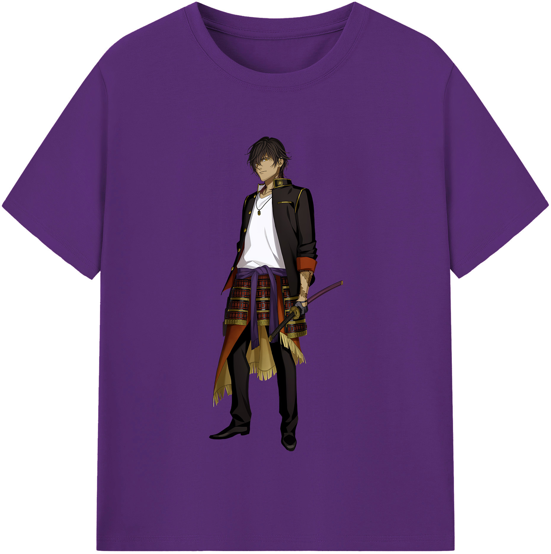 （画像用） 刀剣乱舞 Touken Ranbu 綿100％半袖Tシャツ（フロントプリント）