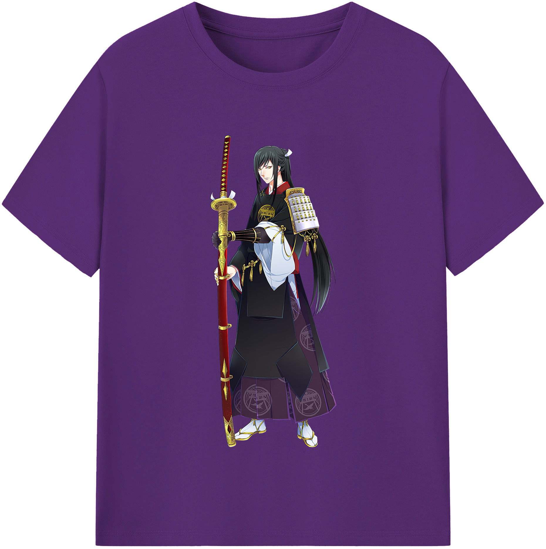 （画像用） 刀剣乱舞 Touken Ranbu 綿100％半袖Tシャツ（フロントプリント）