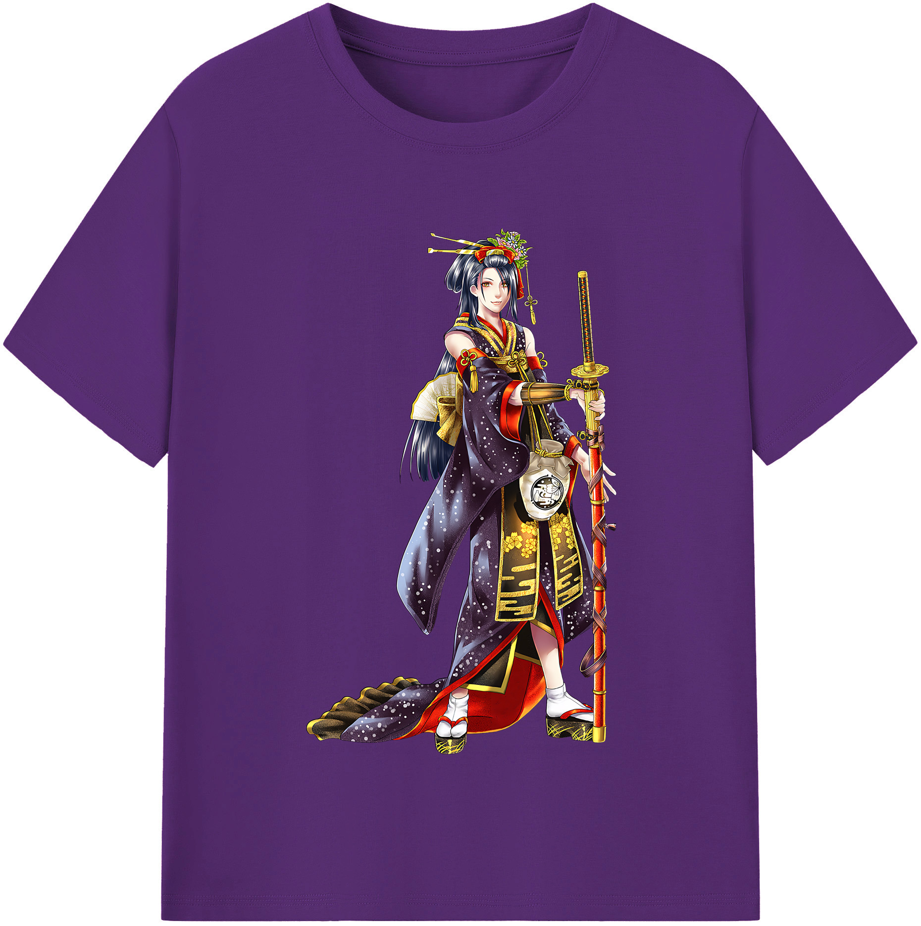 （画像用） 刀剣乱舞 Touken Ranbu 綿100％半袖Tシャツ（フロントプリント）