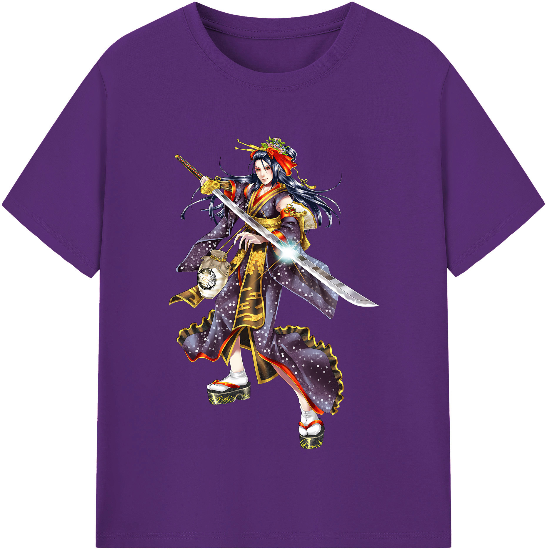 （画像用） 刀剣乱舞 Touken Ranbu 綿100％半袖Tシャツ（フロントプリント）