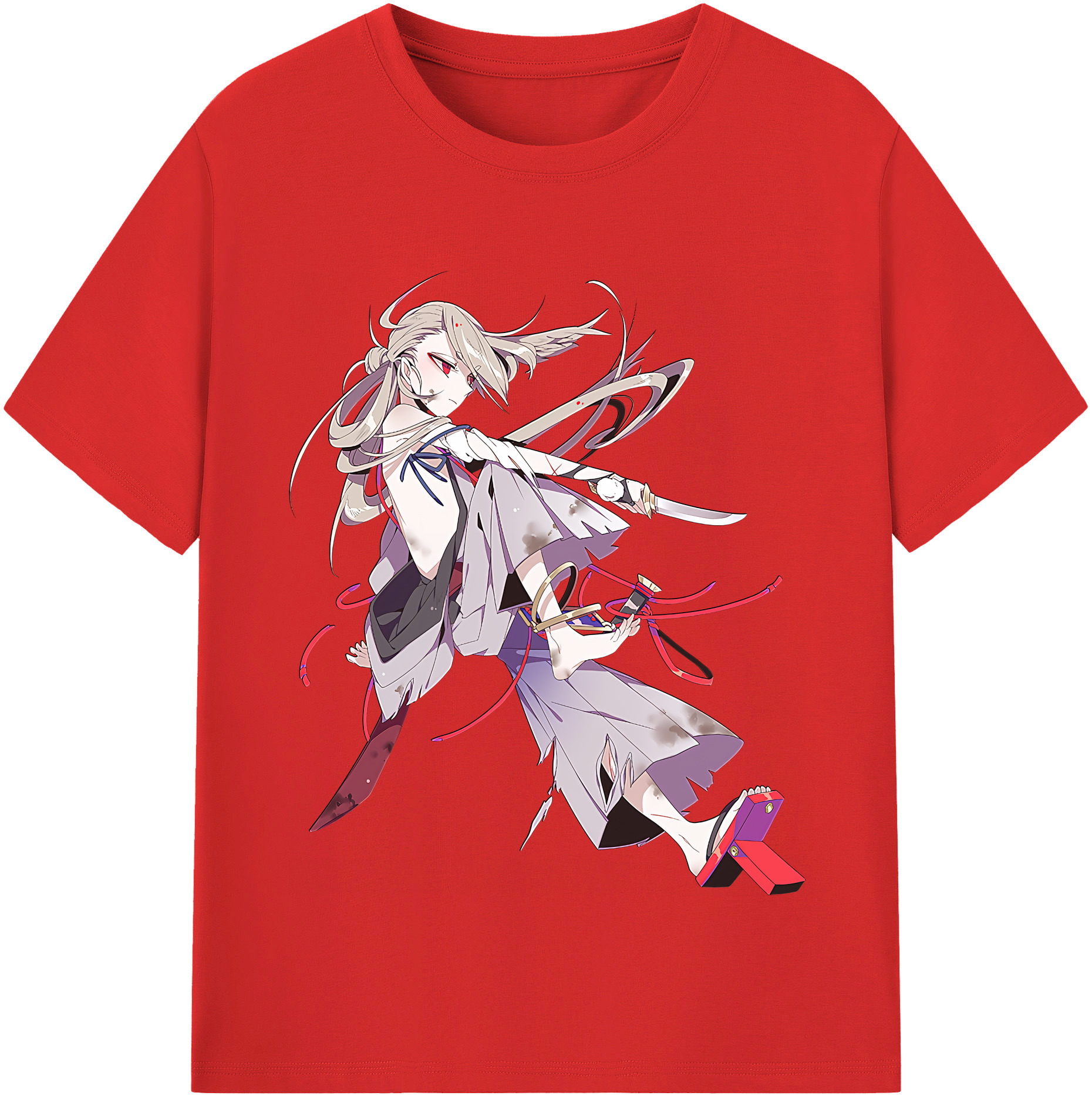 （画像用） 刀剣乱舞 Touken Ranbu 綿100％半袖Tシャツ（フロントプリント）