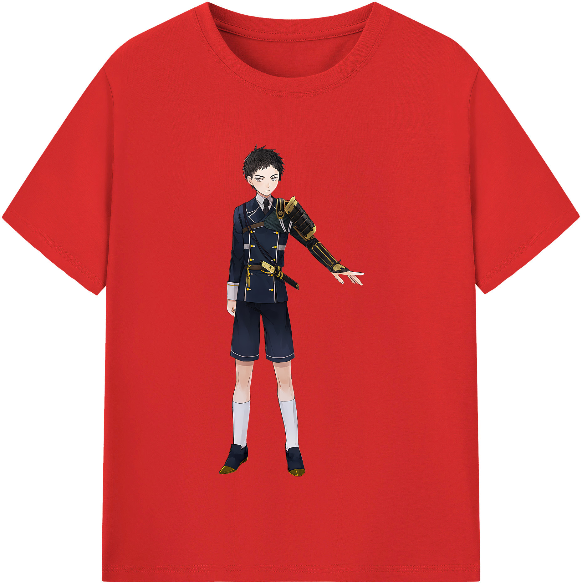 （画像用） 刀剣乱舞 Touken Ranbu 綿100％半袖Tシャツ（フロントプリント）