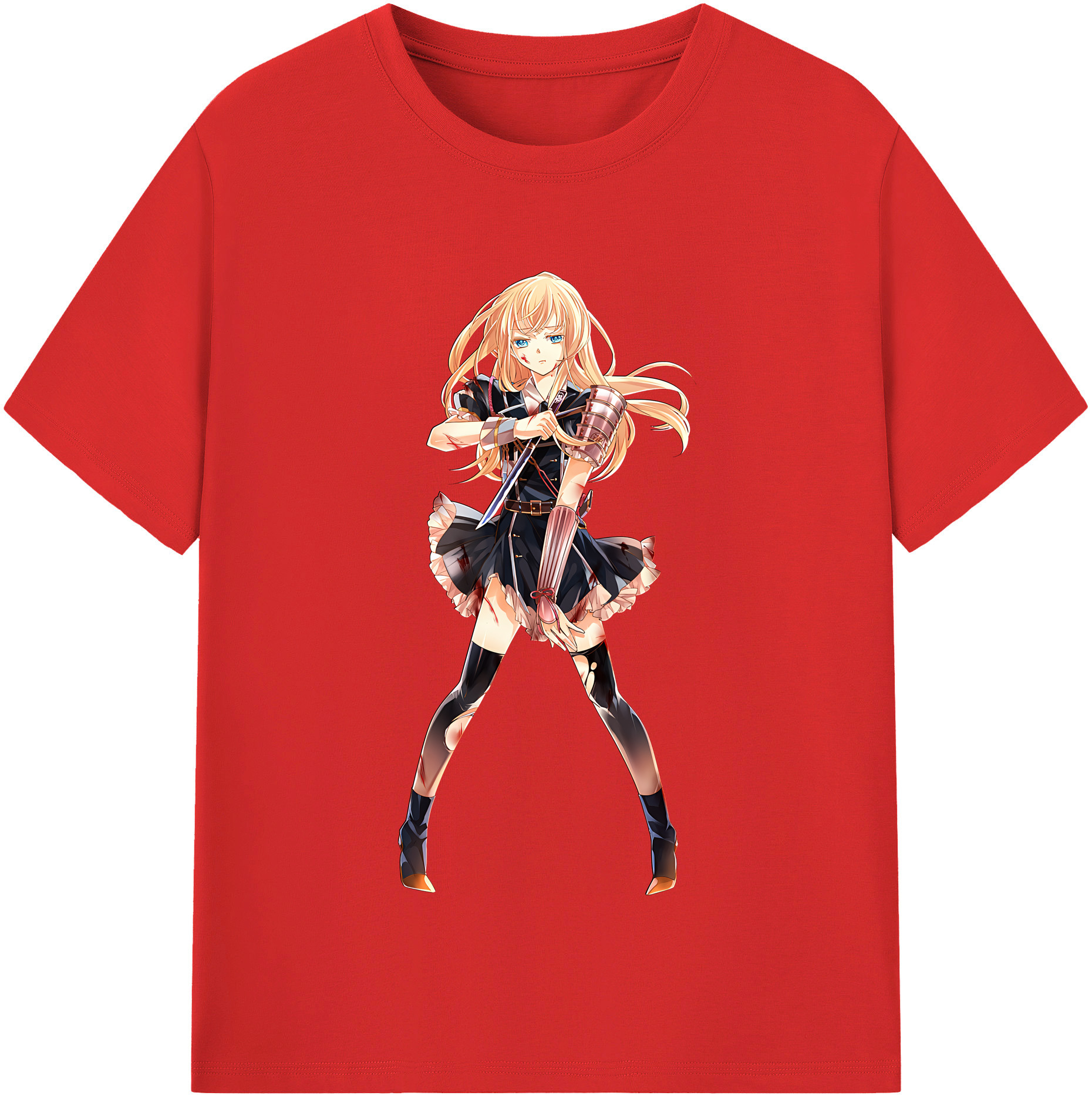 （画像用） 刀剣乱舞 Touken Ranbu 綿100％半袖Tシャツ（フロントプリント）