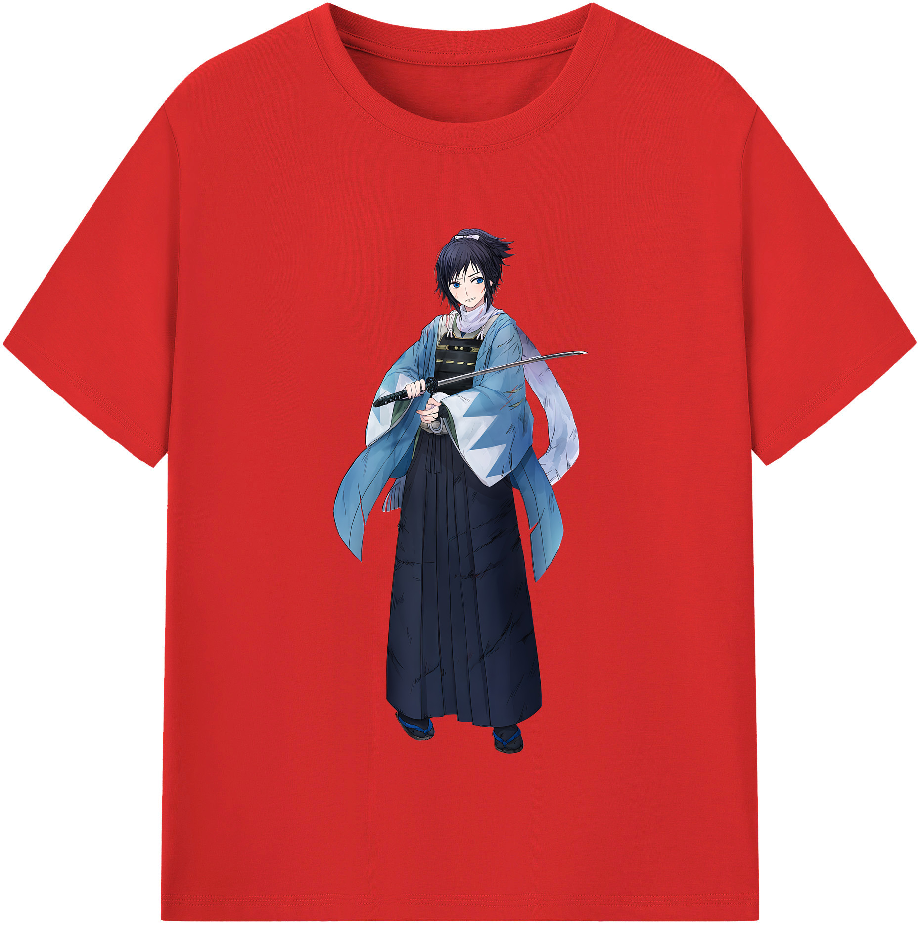 （画像用） 刀剣乱舞 Touken Ranbu 綿100％半袖Tシャツ（フロントプリント）