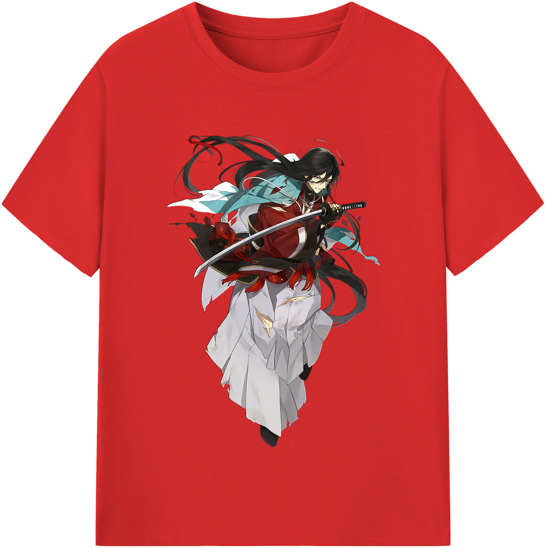 （画像用） 刀剣乱舞 Touken Ranbu 綿100％半袖Tシャツ（フロントプリント）