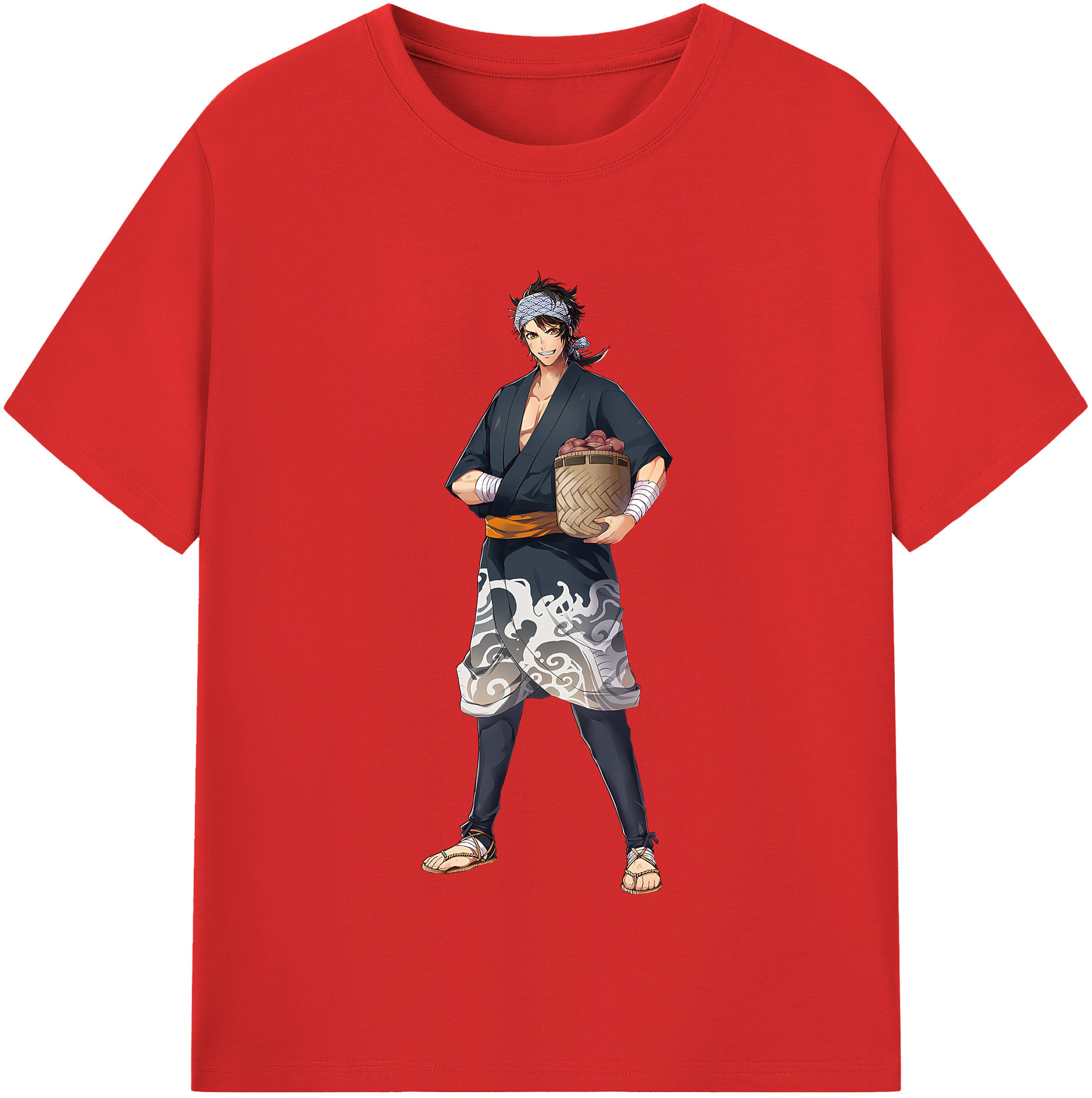 （画像用） 刀剣乱舞 Touken Ranbu 綿100％半袖Tシャツ（フロントプリント）