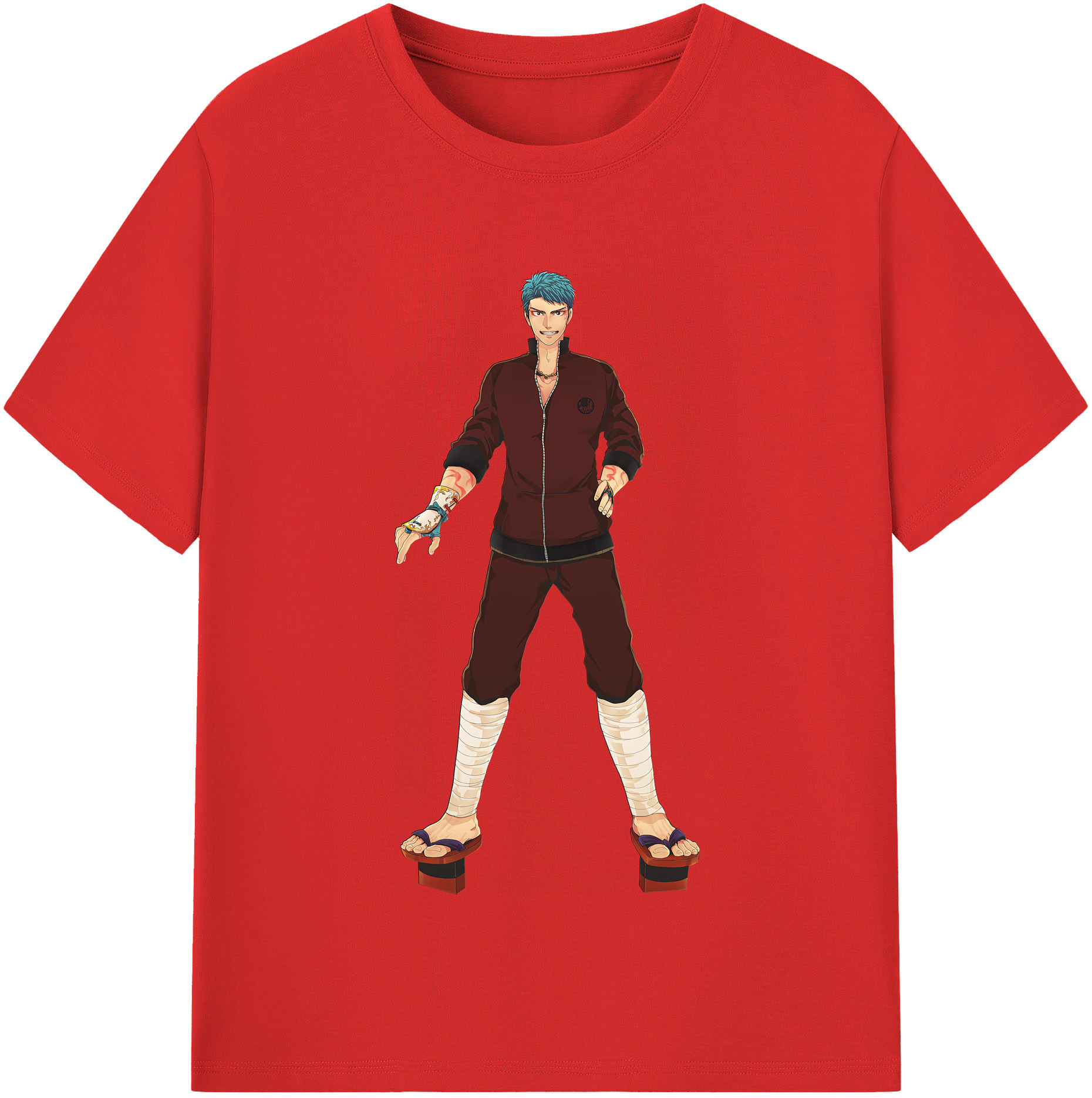 （画像用） 刀剣乱舞 Touken Ranbu 綿100％半袖Tシャツ（フロントプリント）
