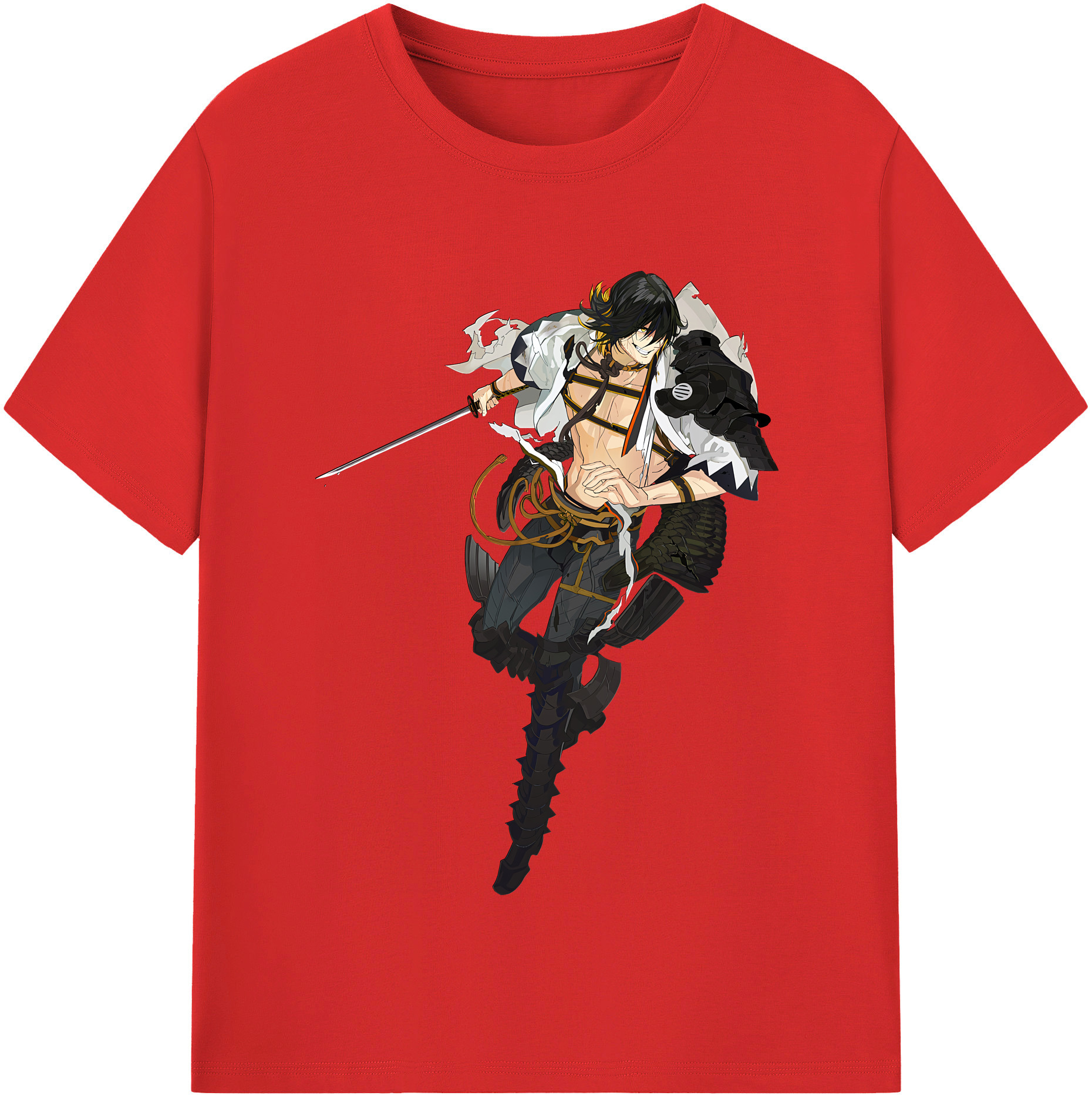 （画像用） 刀剣乱舞 Touken Ranbu 綿100％半袖Tシャツ（フロントプリント）