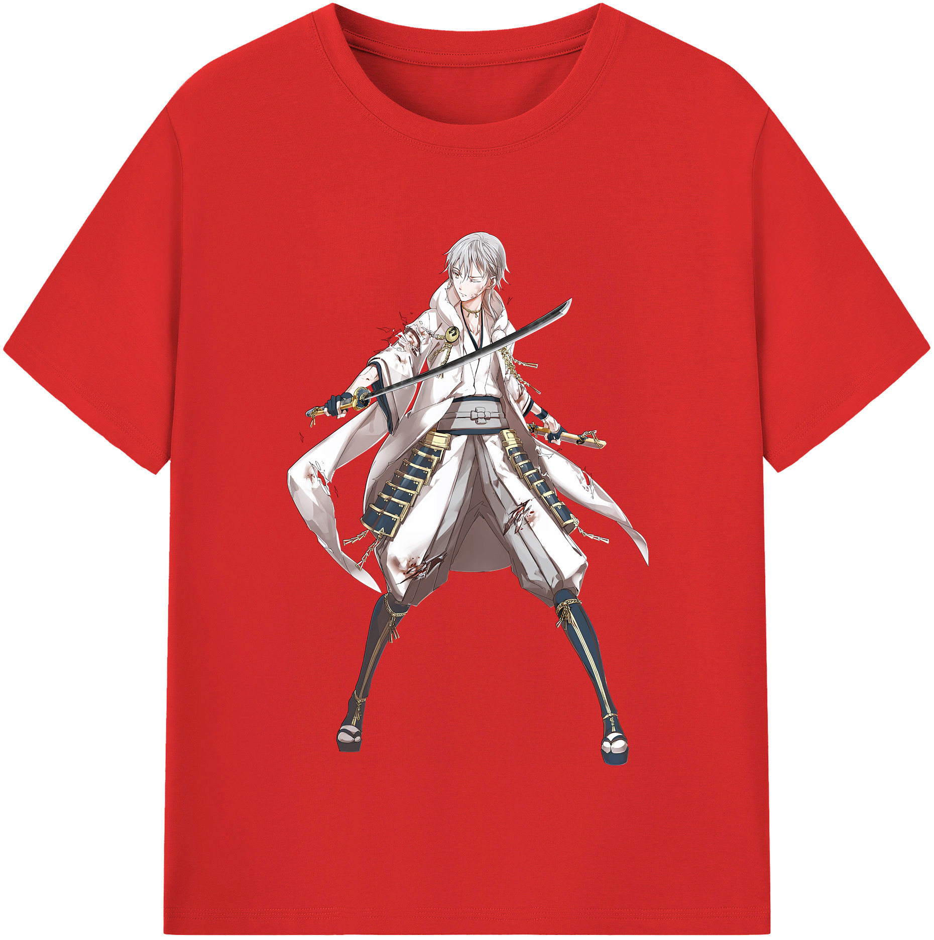 （画像用） 刀剣乱舞 Touken Ranbu 綿100％半袖Tシャツ（フロントプリント）