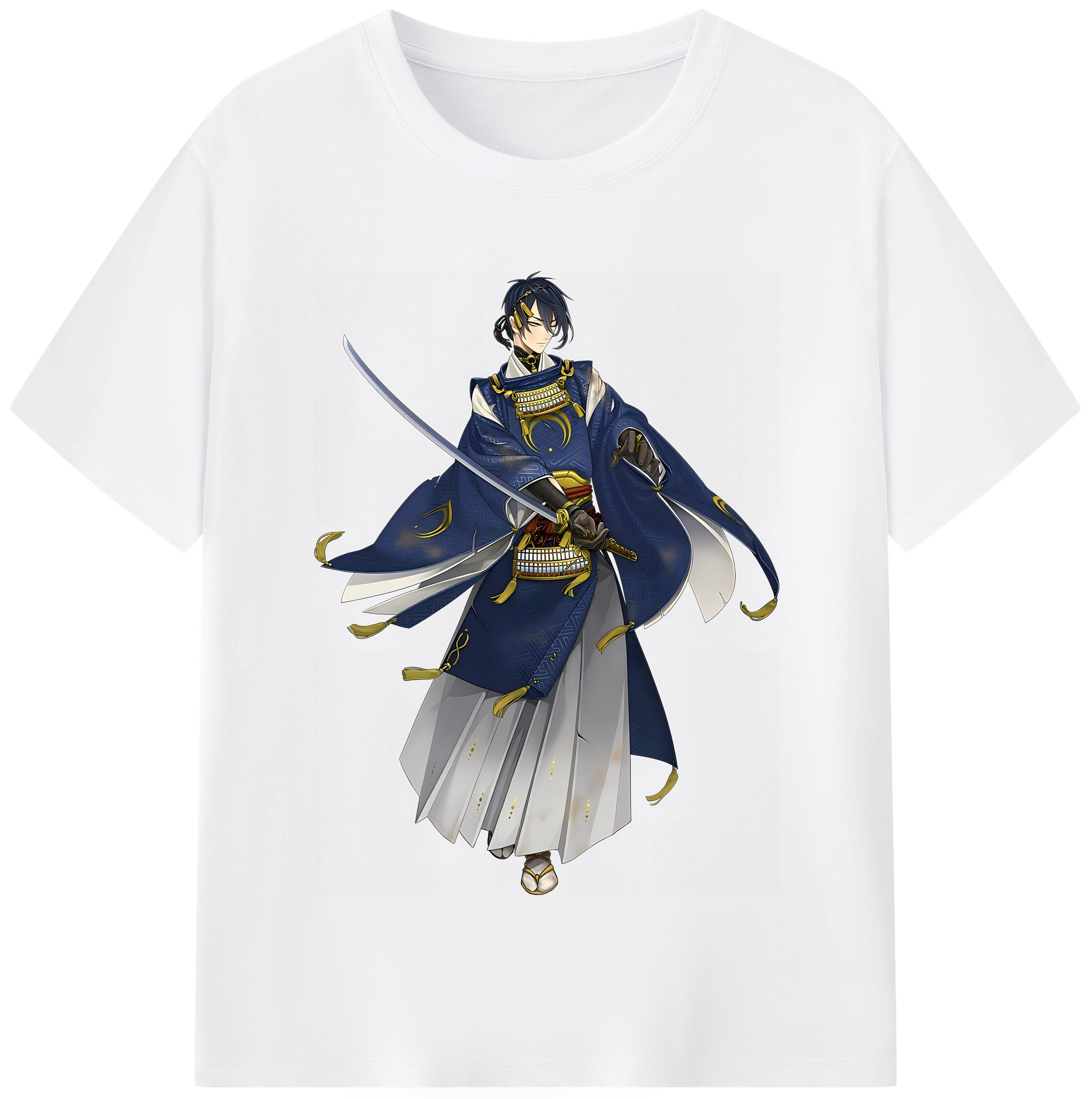 （画像用） 刀剣乱舞 Touken Ranbu 綿100％半袖Tシャツ（フロントプリント）