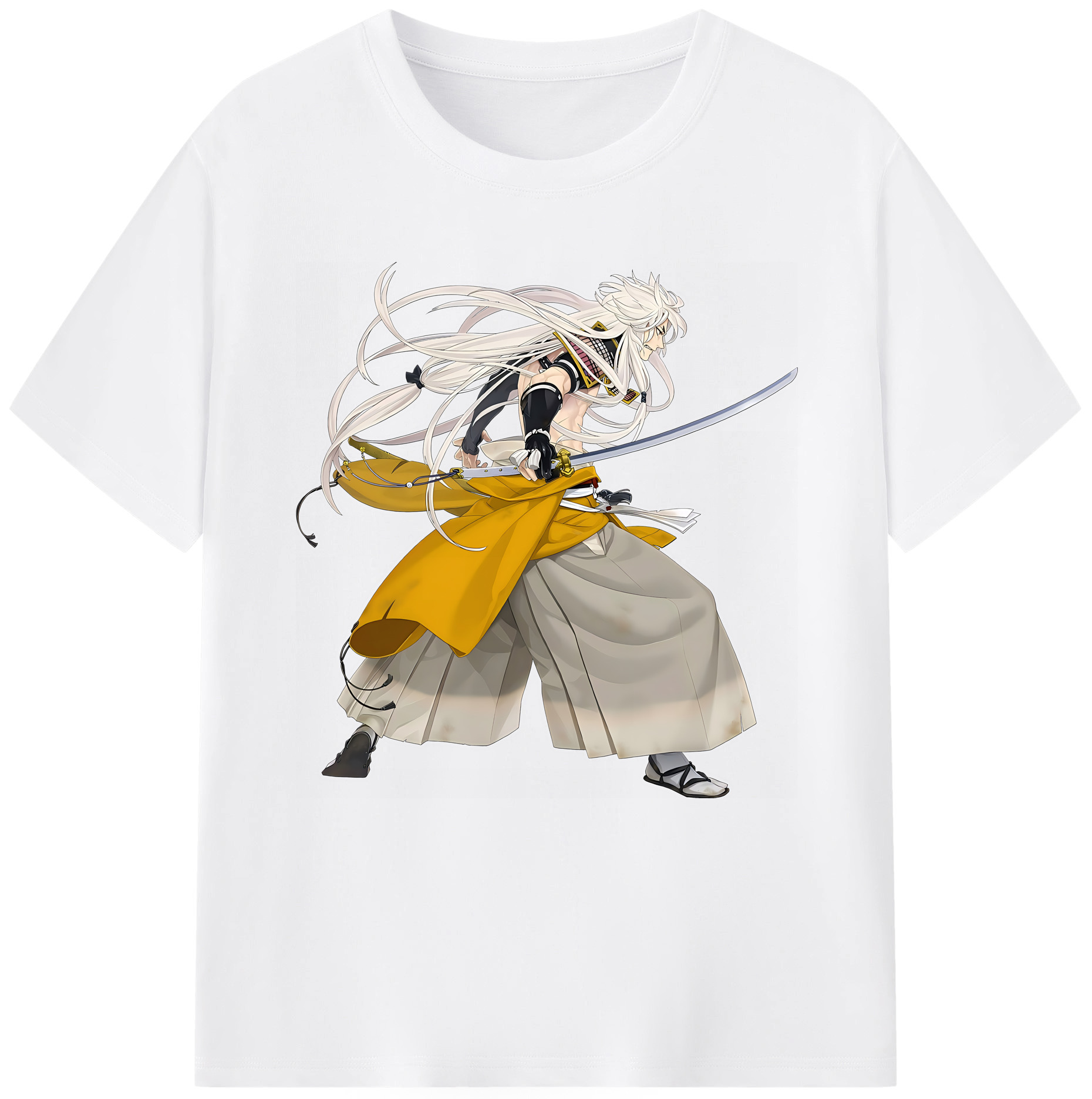 （画像用） 刀剣乱舞 Touken Ranbu 綿100％半袖Tシャツ（フロントプリント）