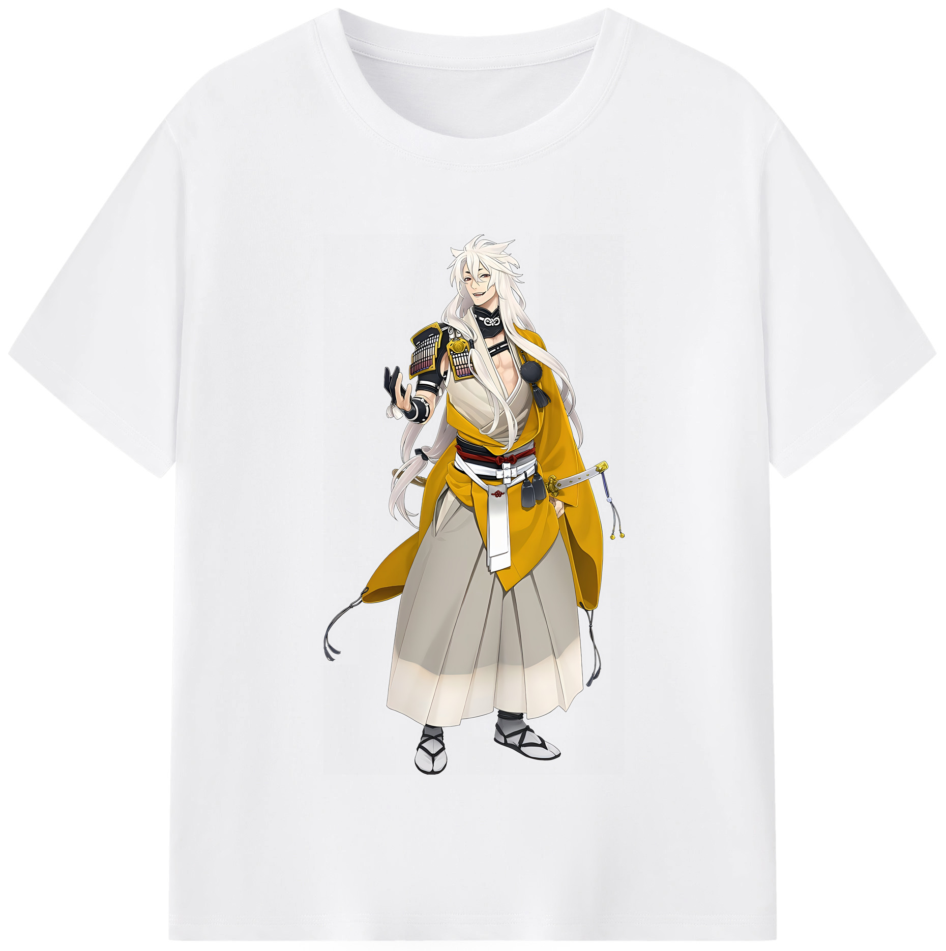 （画像用） 刀剣乱舞 Touken Ranbu 綿100％半袖Tシャツ（フロントプリント）
