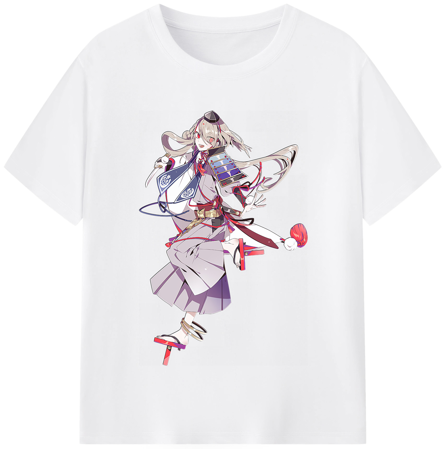 （画像用） 刀剣乱舞 Touken Ranbu 綿100％半袖Tシャツ（フロントプリント）