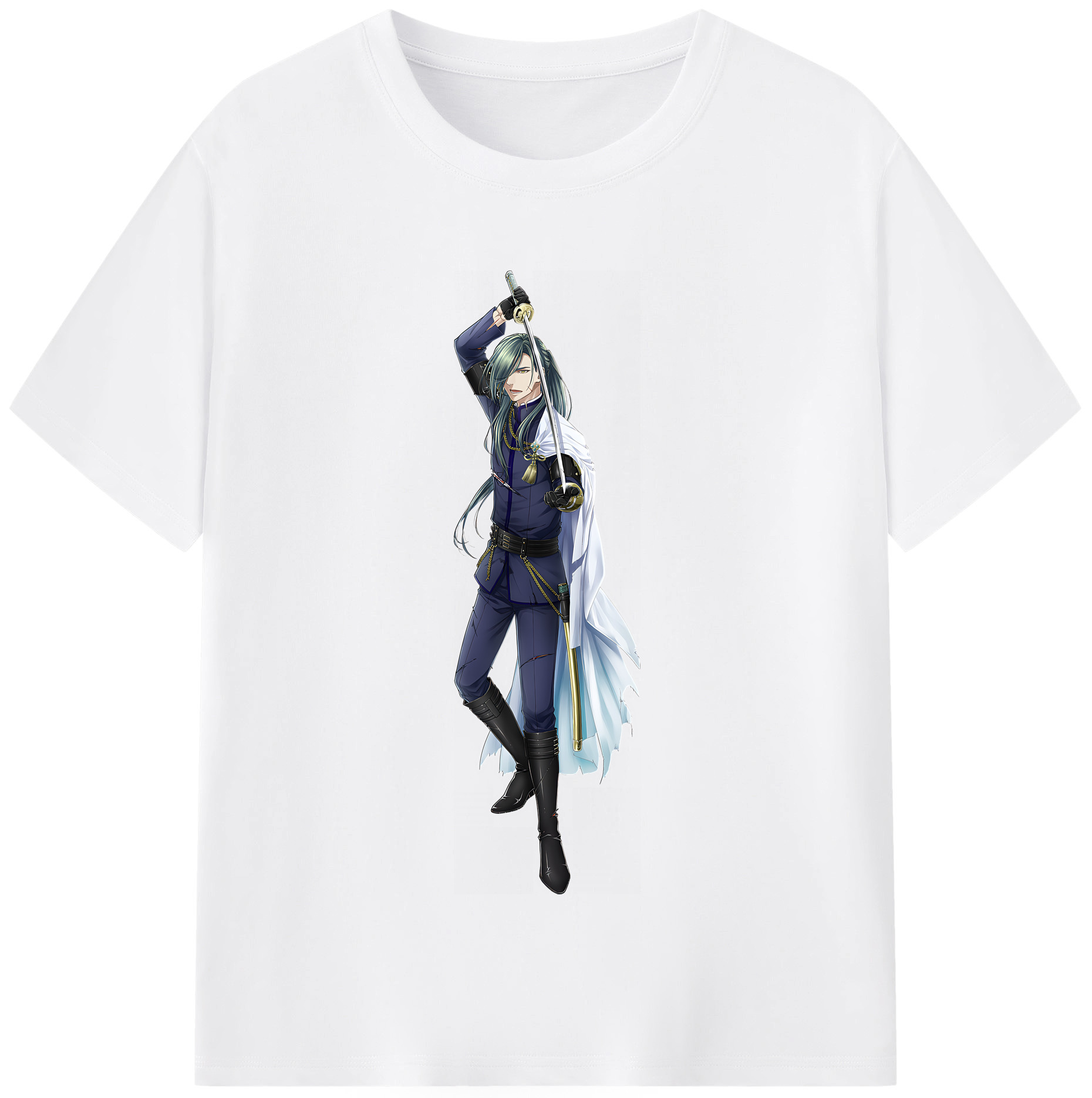 （画像用） 刀剣乱舞 Touken Ranbu 綿100％半袖Tシャツ（フロントプリント）